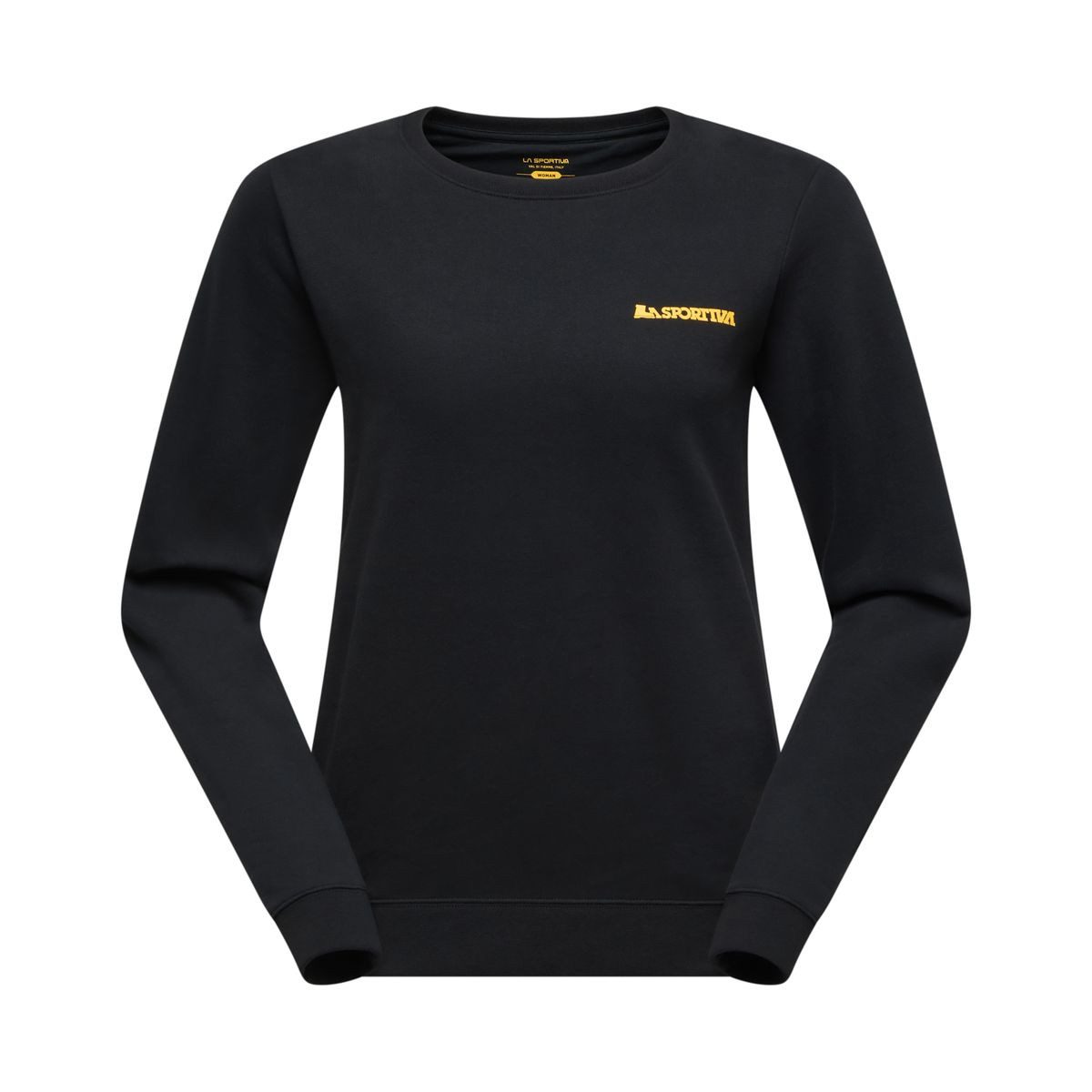 La Sportiva Sweatshirt Climbing on The Moon Sweatshirt Women Bequemer Baumwoll-Sweatshirt mit ikonischem Print, ideal für
