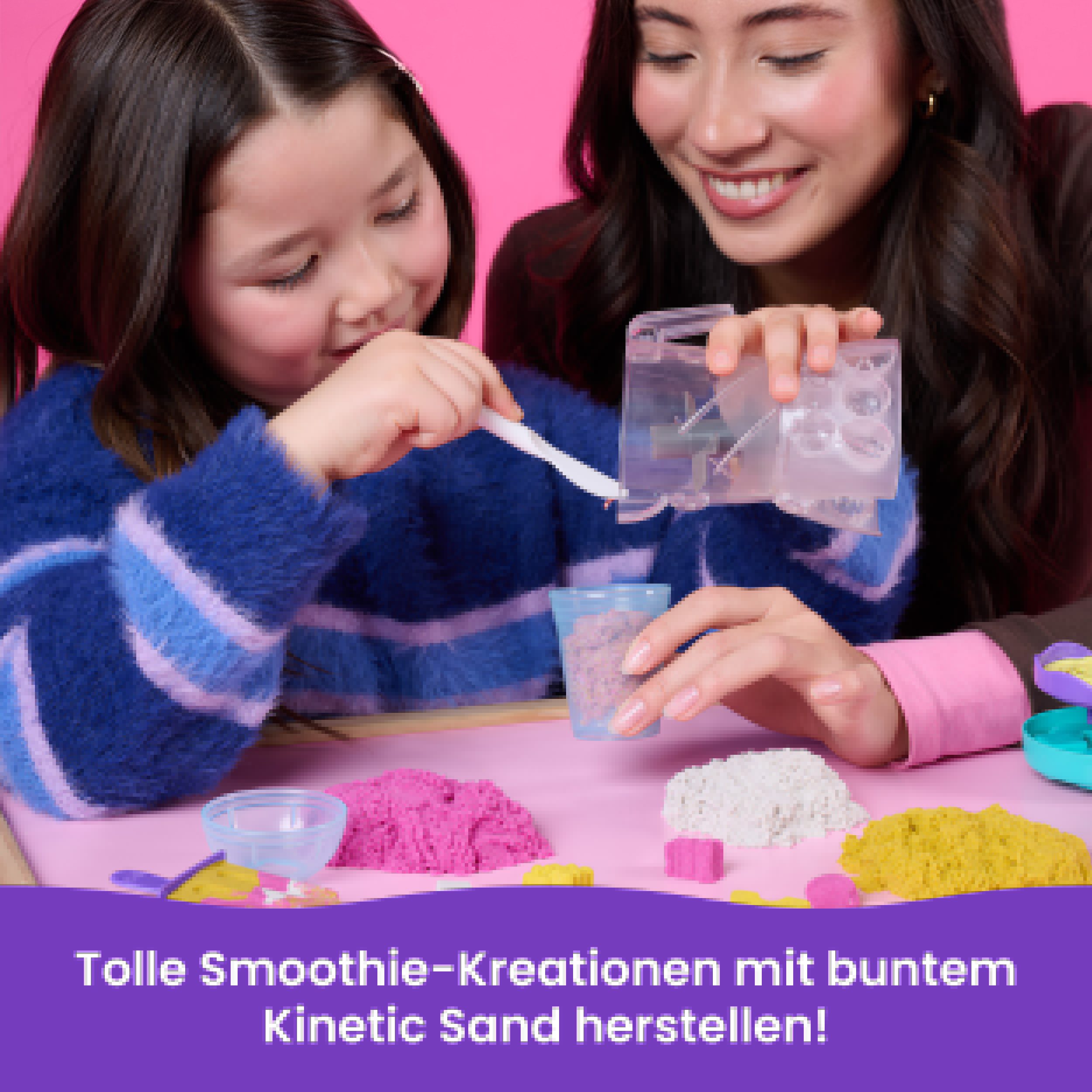 Spin Master Kreativset Kinetic Sand - Smoothie Mixer Spielset