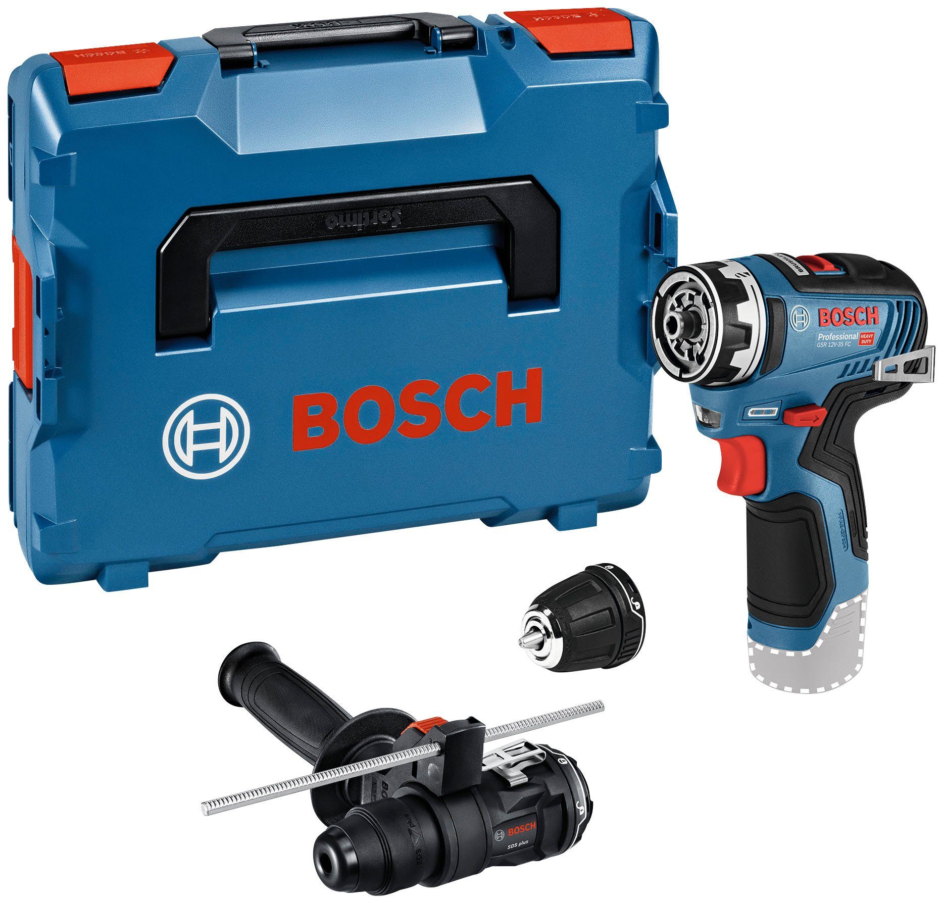 Bosch Professional Akku-Bohrschrauber GSR 12V-35 FC, max. 1750 U/min, ohne Akku und Ladegerät