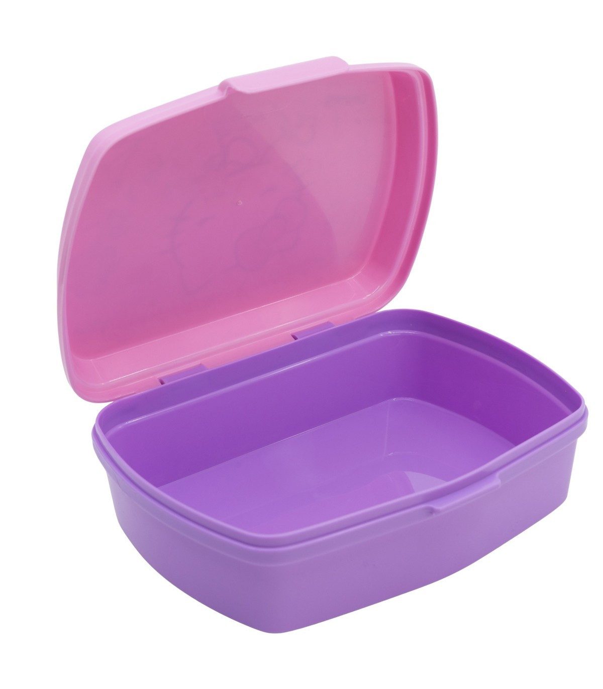 Hello Kitty Lunchbox Kinder Brotdose für Schule Freizeit und Ausflug, Polyethylen, (Packung)