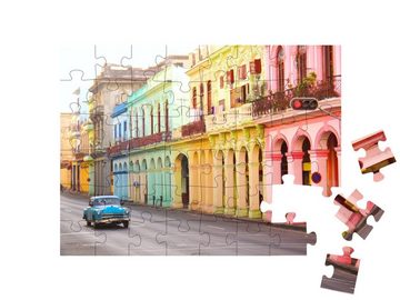 puzzleYOU Puzzle Habana, Kuba, 48 Puzzleteile, puzzleYOU-Kollektionen Kuba, Havanna