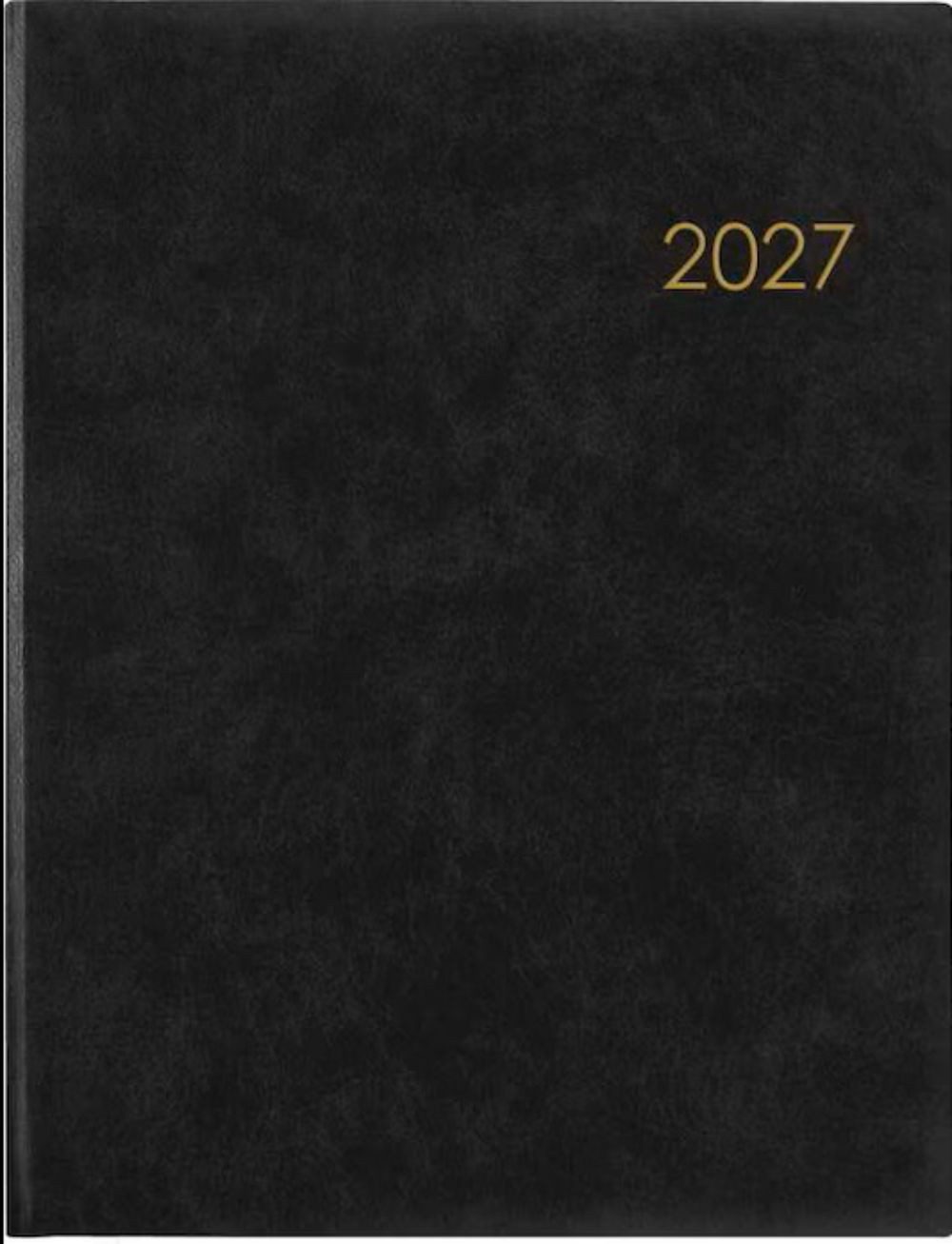 ZETTLER Buchkalender Wochenplaner 2027 schwarz ca. A4 Mod. 728 (1-tlg)