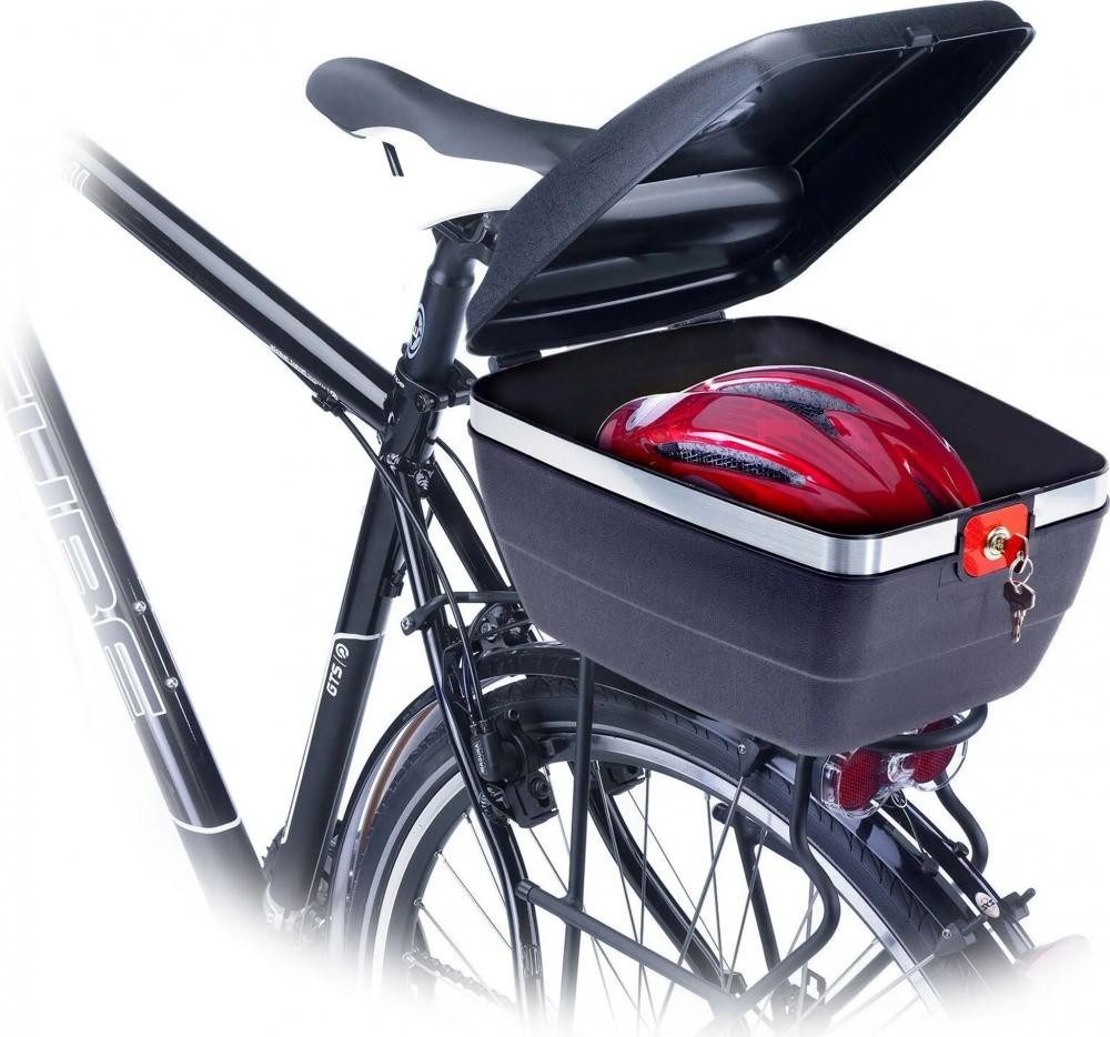 Gerda Fahrradkoffer Gerda Touring Tresor A 14 Liter - abschließbarer Gepäckkoffer für Fahr