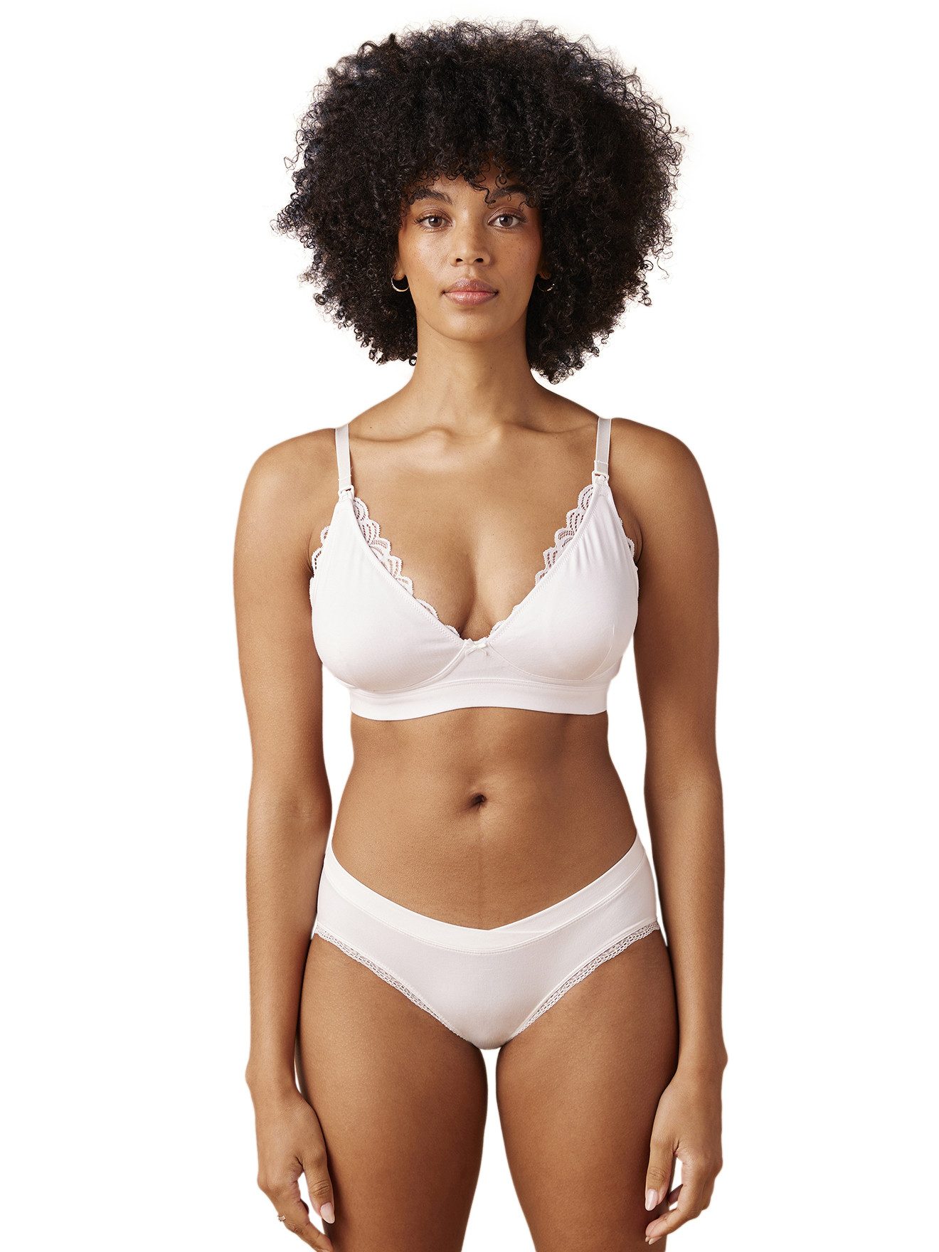 Envie de Fraise Still-BH Still-BHs mit Spitze, Bio-Baumwolle 2er-Pack