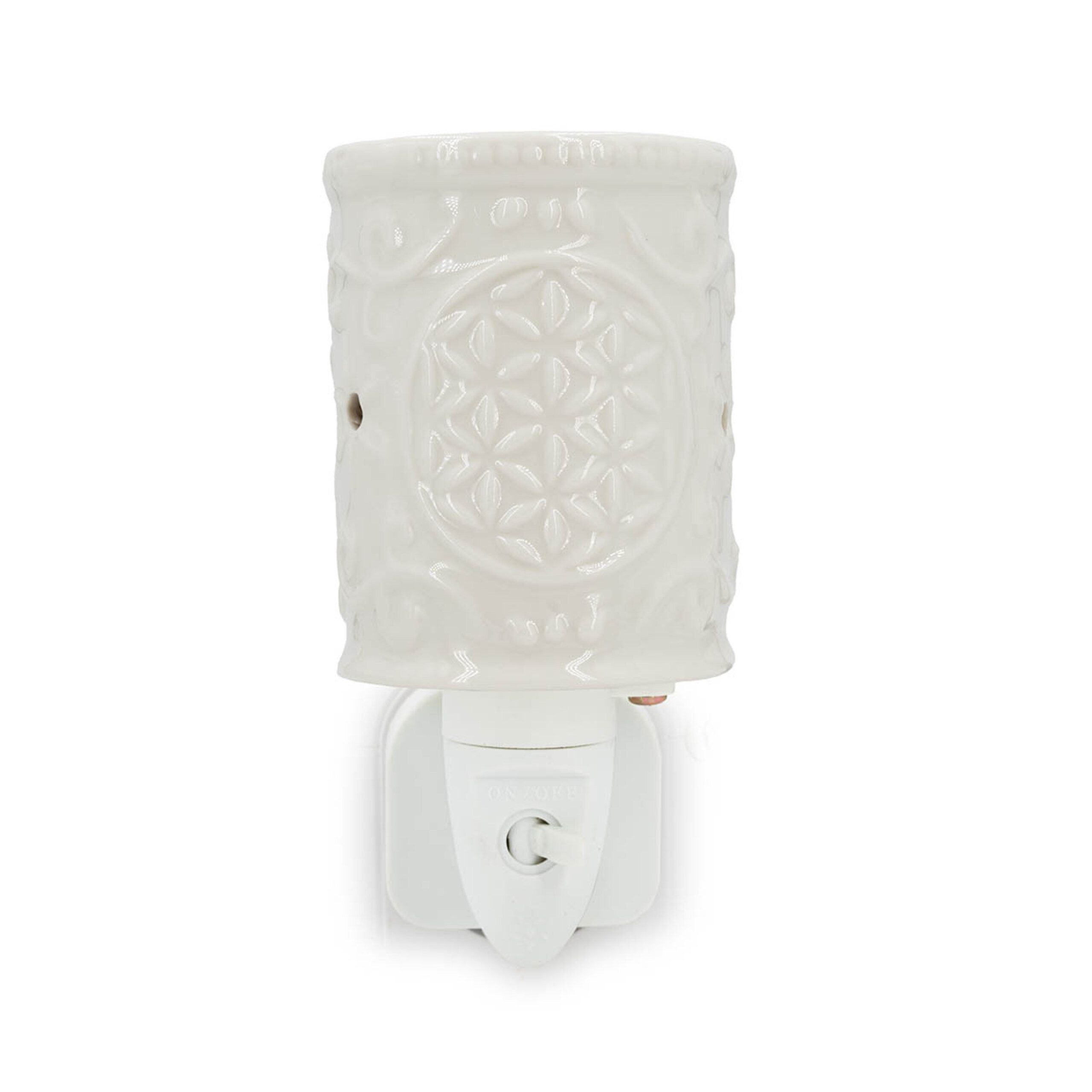 Candle BROTHERS Nachtlicht Elektrische Duftlampe Keramik Weiß