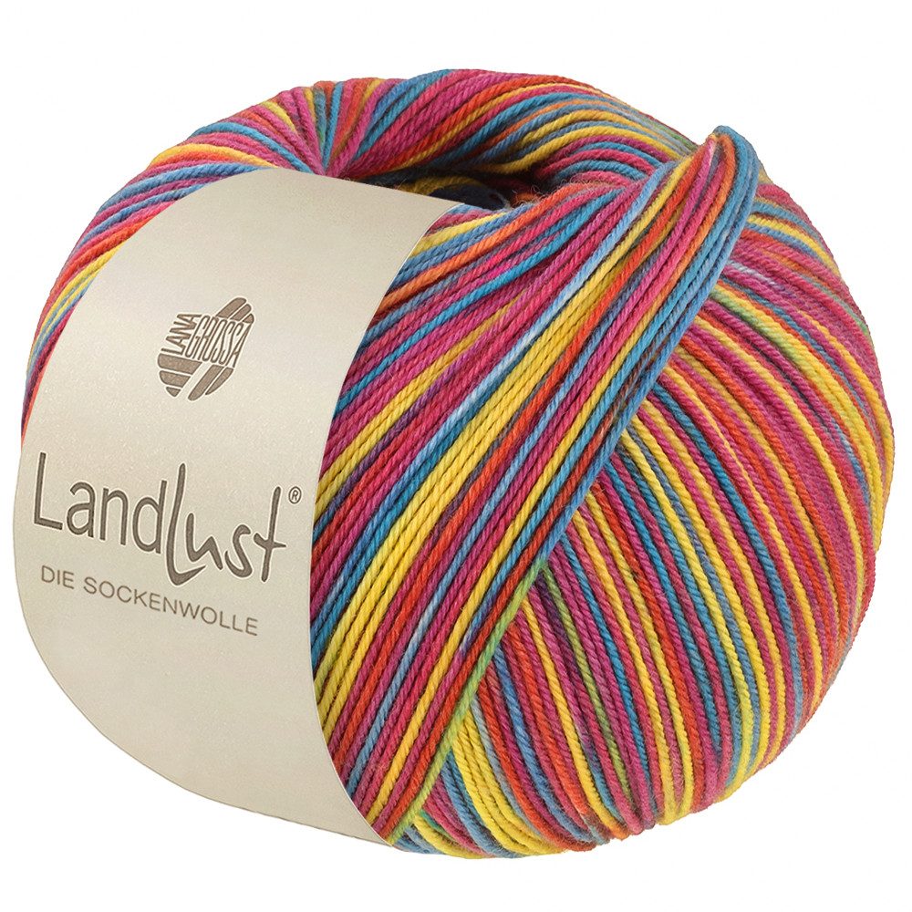 LANA GROSSA Landlust DIE SOCKENWOLLE mit Seide Häkelwolle, 400 m (Sockengarn von Lana Grossa und Landlust), 100 g