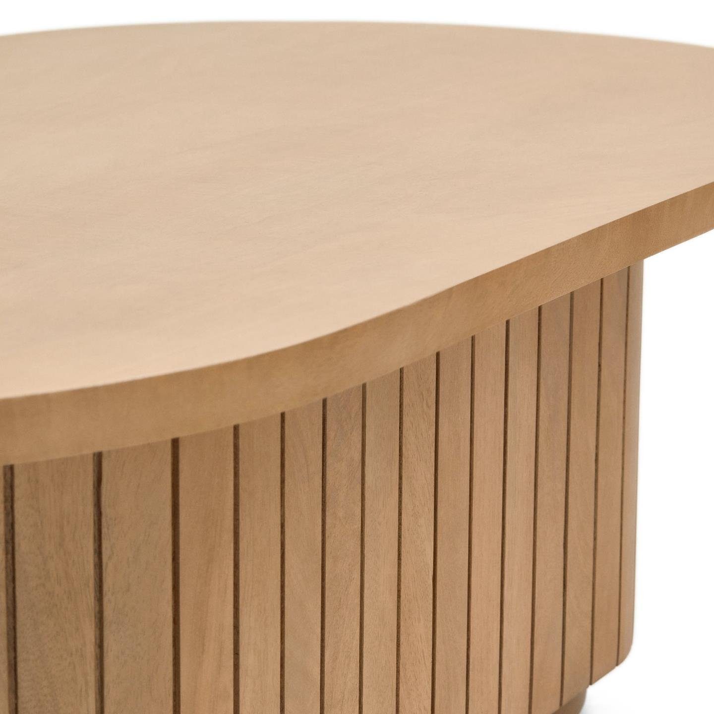 x Wohnzimmer cm x Couchtisch Mangoholz 35 Beistelltisch Licia 60 120 Natur24