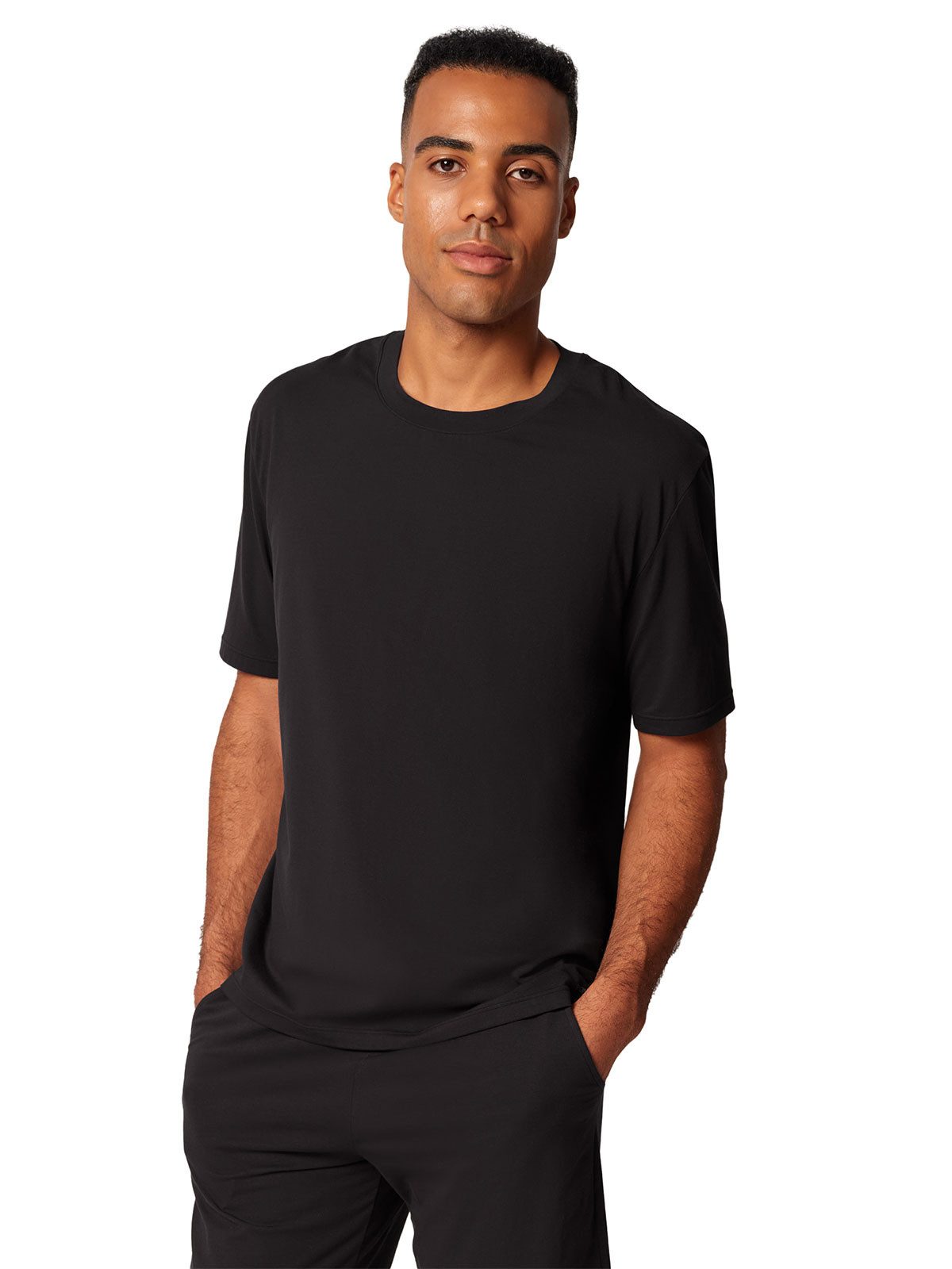 Skiny T-Shirt Herren Shirt kurzarm Night In Mix & Match (Stück, 1-tlg) -