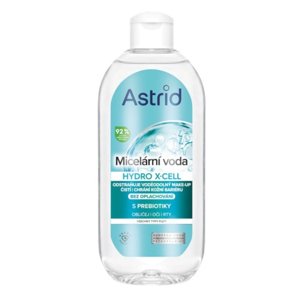 Astrid Körperpflegemittel Micellarwasser mit Präbiotika für alle Hauttypen Hydro X-Cell 400 ml