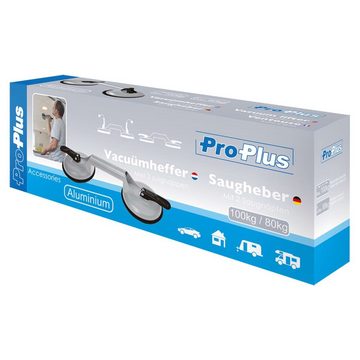 ProPlus Werkstatt-Set Saugheber Aluminium mit 2 Saugnäpfen, (1-tlg)