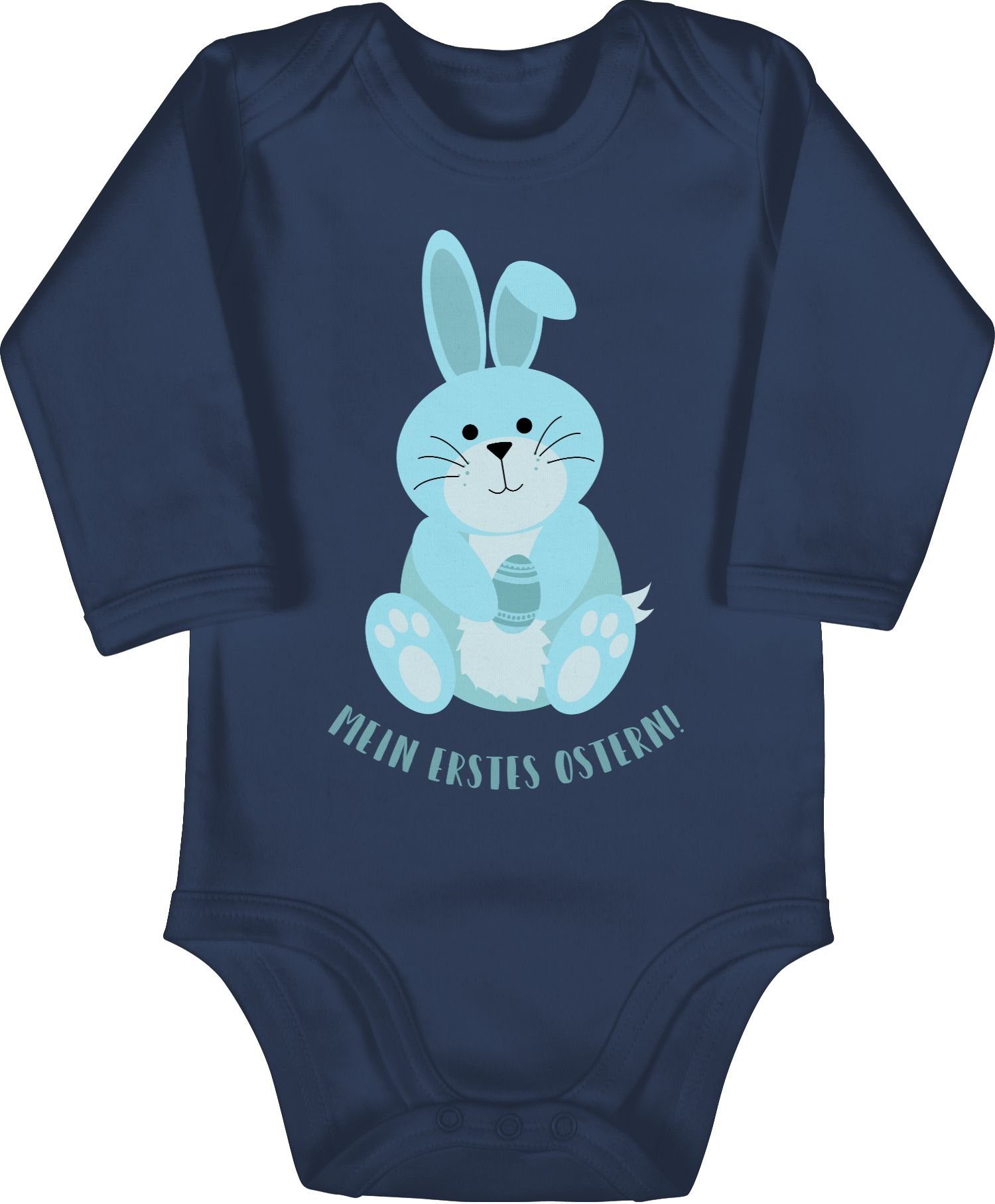 Shirtracer Shirtbody Mein erstes Ostern blau Ostergeschenke 2 Navy Blau