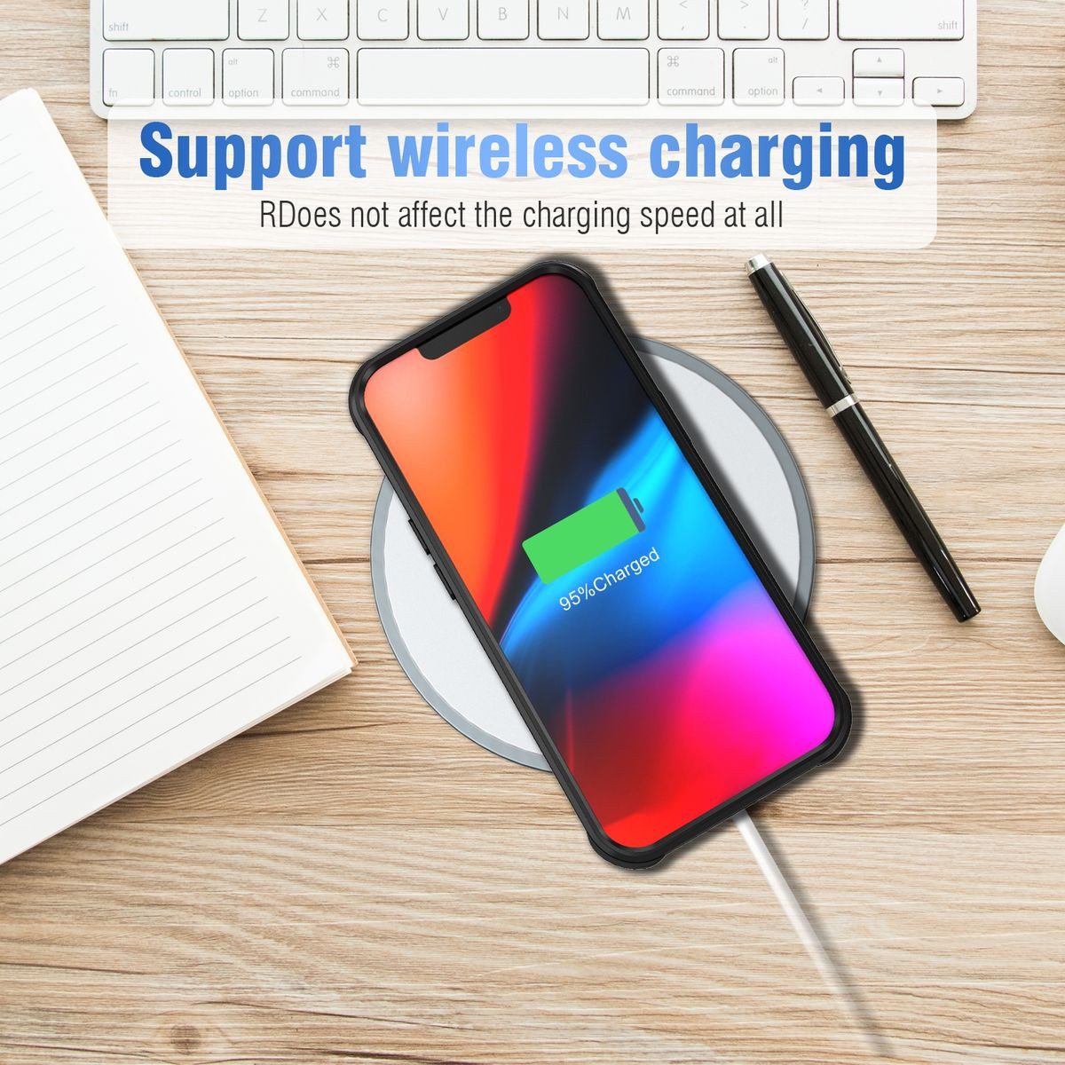 König Design Handyhülle Apple iPhone 13 Pro Max, Schutzhülle Case Cover Backcover Etuis Bumper