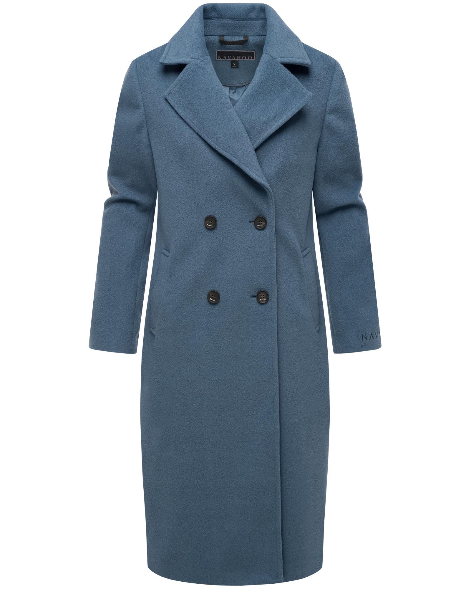Navahoo Langmantel Sternlein 14 Kurzmantel in Woll-Optik mit Reverskragen