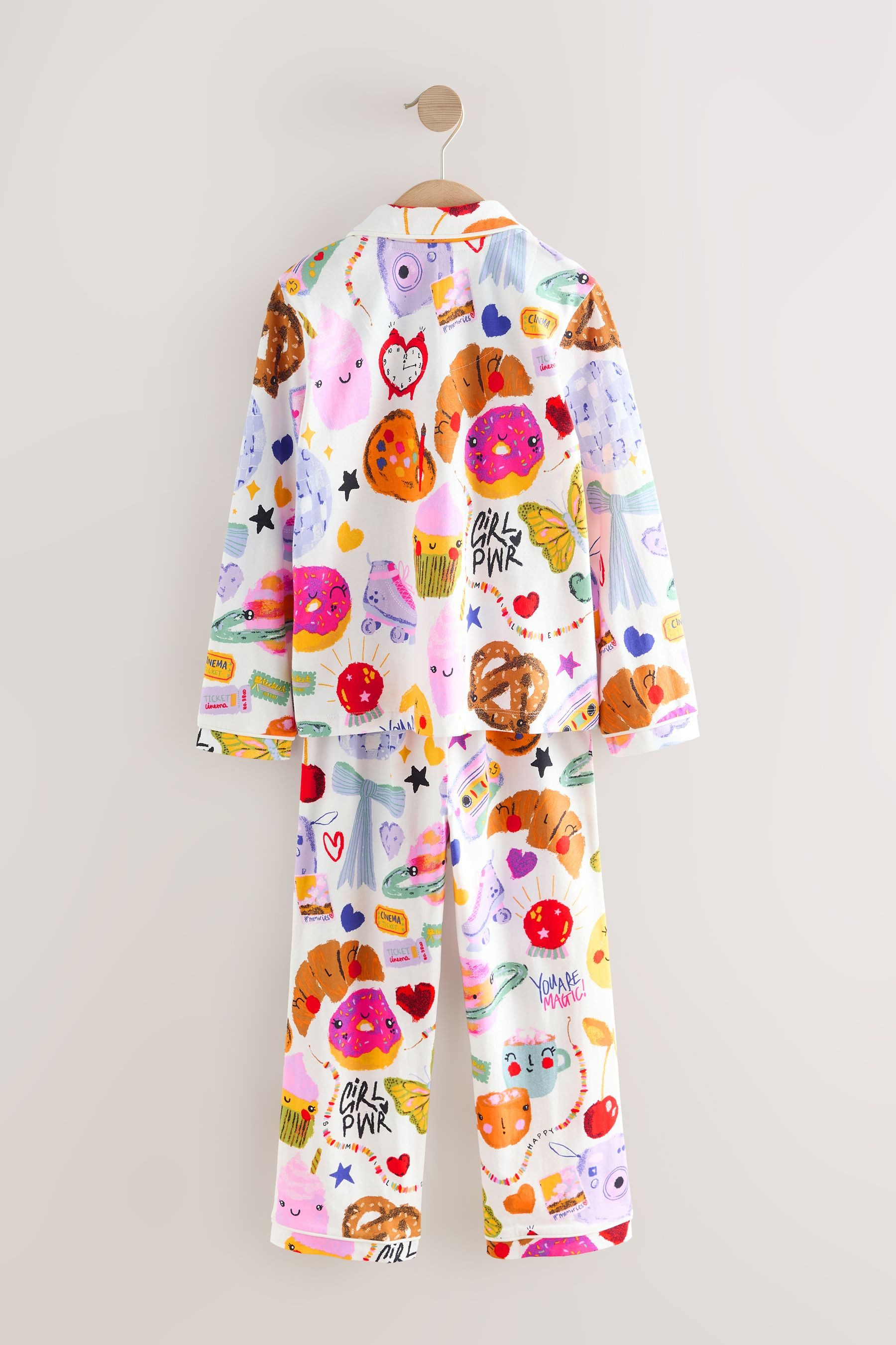 Next Pyjama Pyjama mit Knopfleiste (2 günstig online kaufen