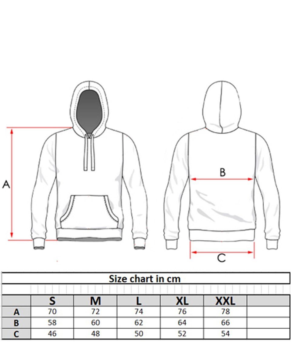 Stark Soul® Hoodie Stark Soul Hoodie Blank - Kapuzen-Sweater Unisex, 270 gsm