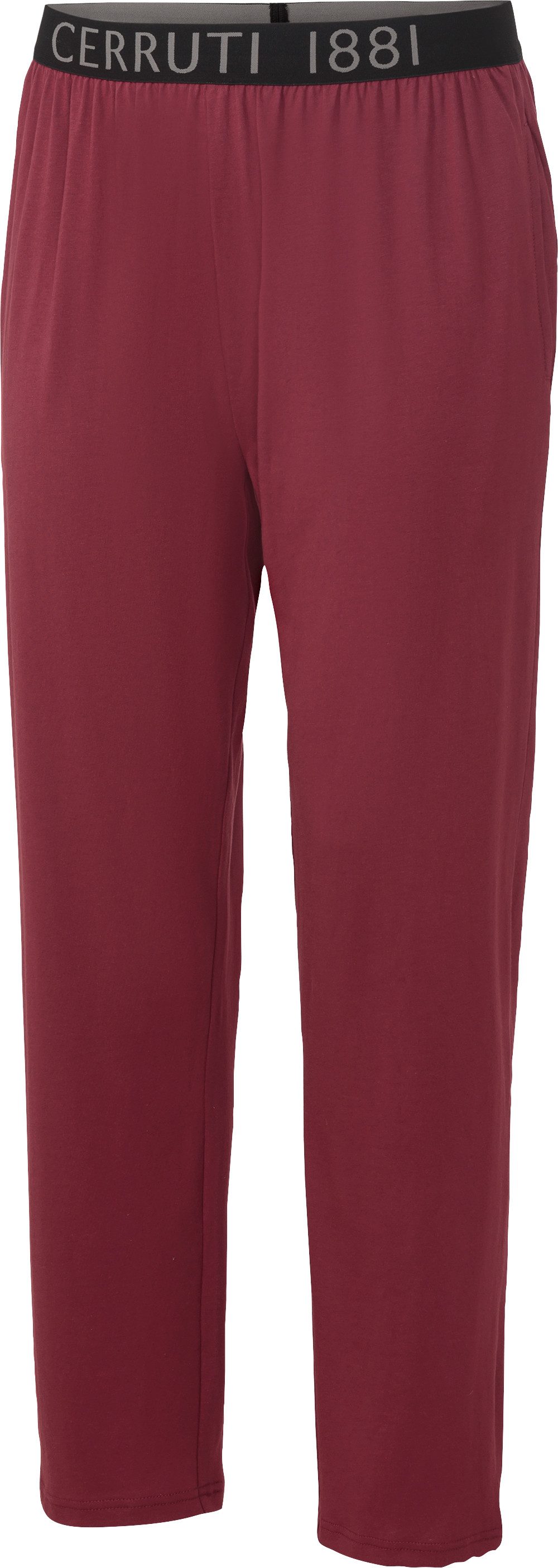 Cerruti 1881 Pyjamahose (Set, 2er-Pack) Angenehme, lockere Passform aus Bau günstig online kaufen
