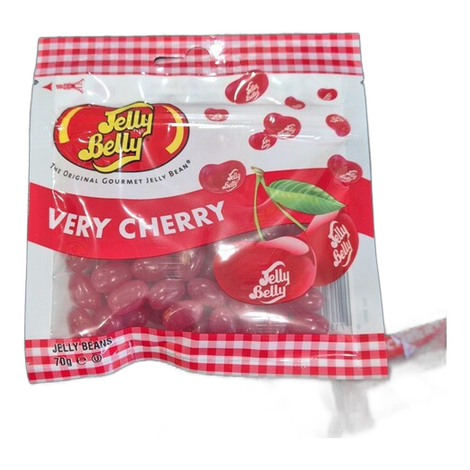 Jelly Belly Süßigkeit, 1 x 70 g, Jelly Belly Very Cherry