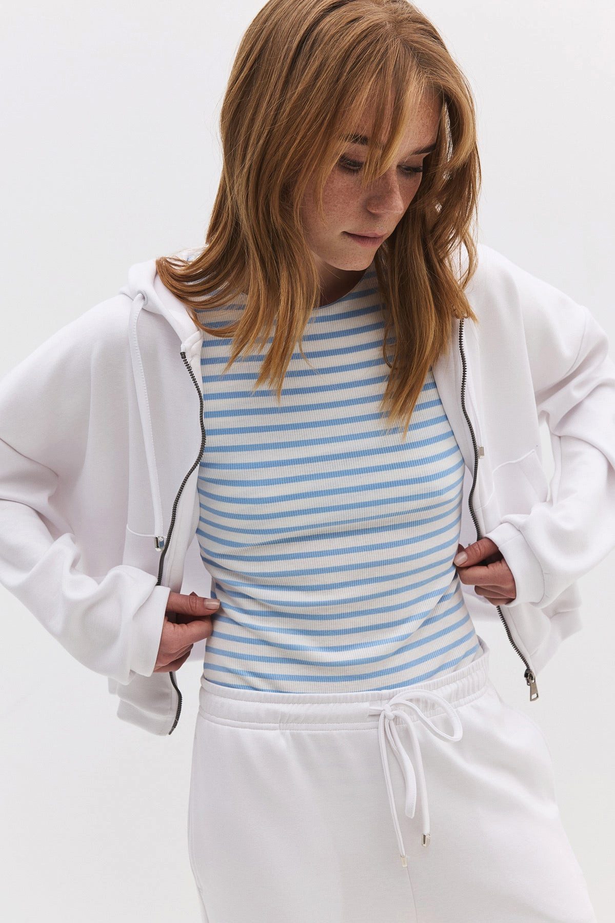 Kapuzensweatshirt Kapuzenpullover mit Reißverschluss
