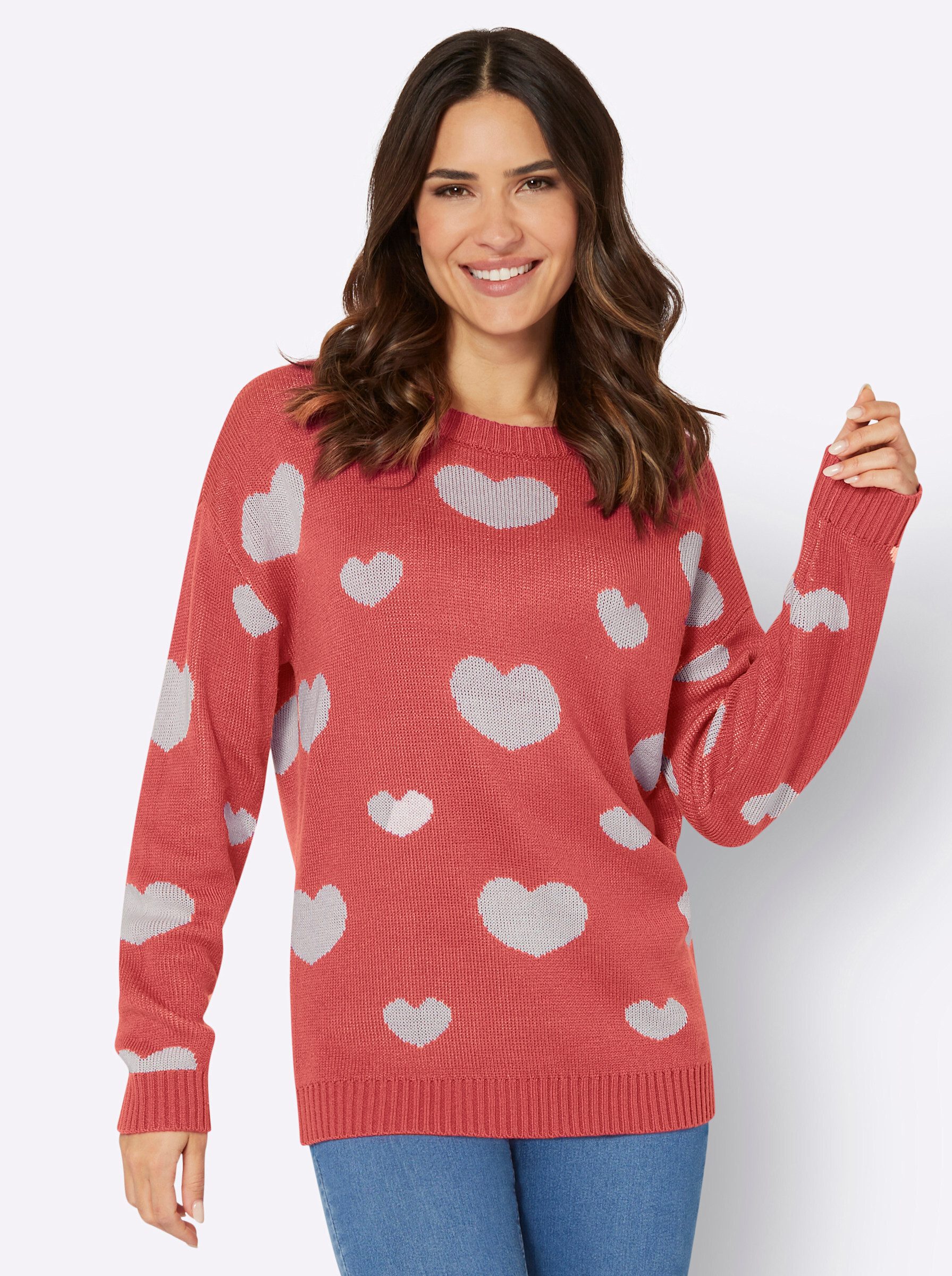 Strickpullover Langarm-Pullover