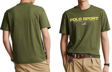 Ralph Lauren T-Shirt POLO RALPH LAUREN FLAG LOGO TEE T-Shirt Shirt Classic Fit Pure Cotton