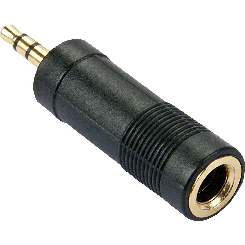 LINDY 35621 Klinke Audio Adapter [1x Klinkenstecker 3.5 mm - 1x Klink Audio-Adapter