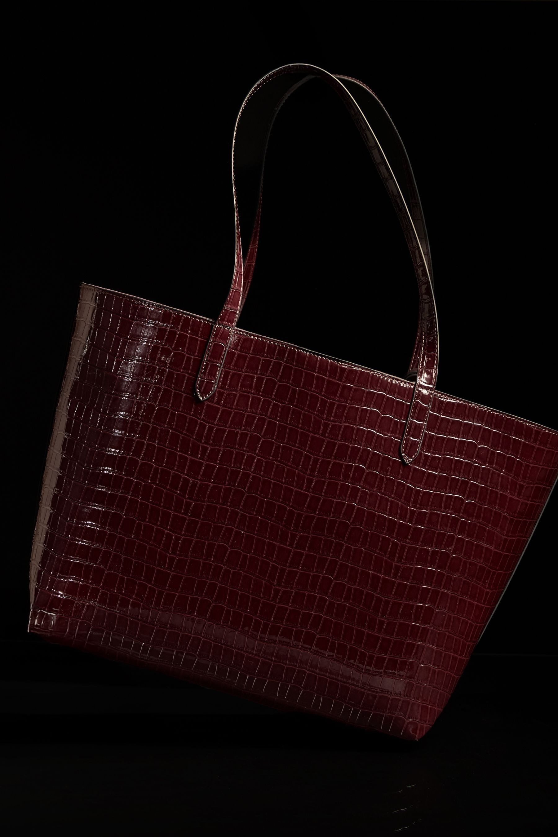 LIPSY Einkaufsbeutel Lipsy Shopper-Tasche in Kroko-Optik günstig online kaufen