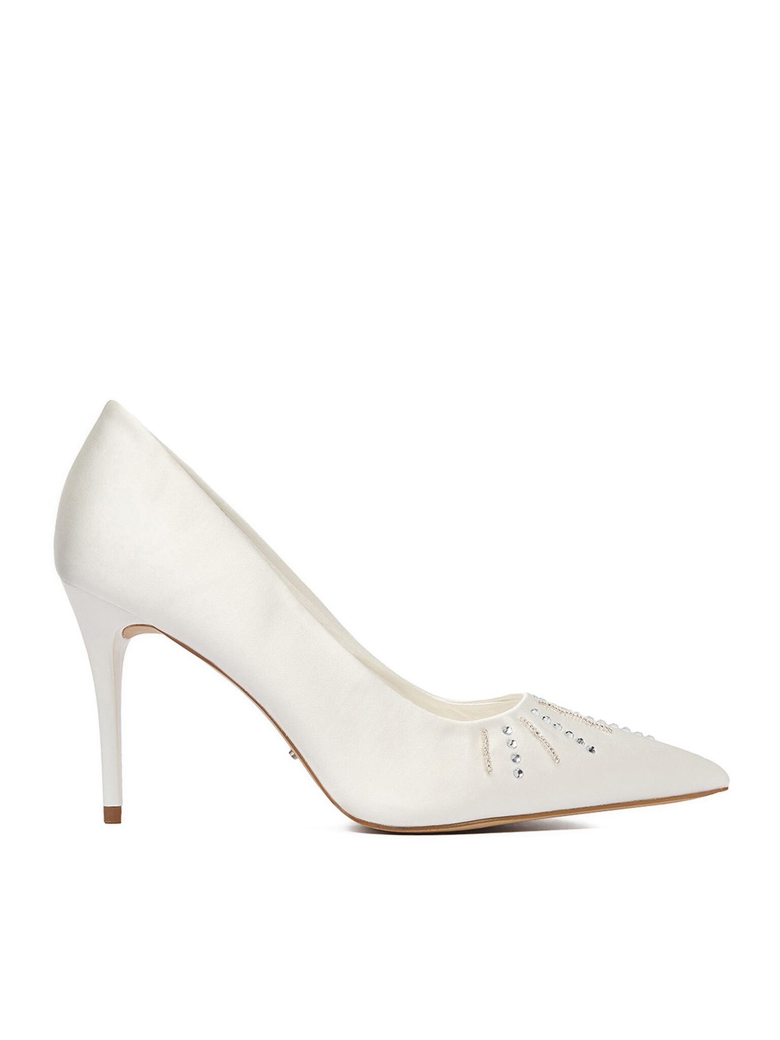 DeeZee Deezee Damen High Heels Weiß DeeZee-CEO-CD24-205 Creme High-Heel-Sti günstig online kaufen