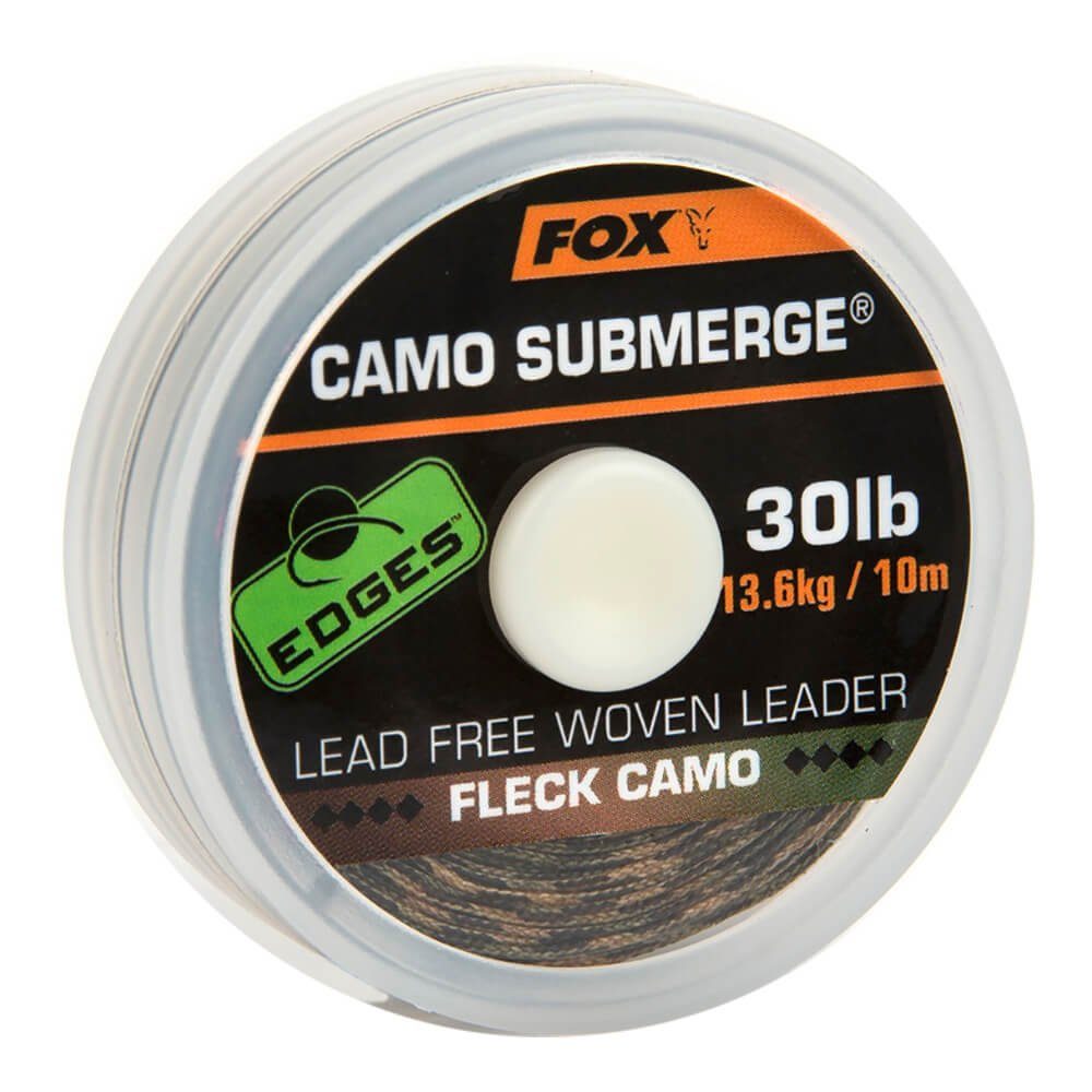 Edges Submerge Leader Vorfachschnur 10m, FOX Tragkraft International (1-St), Länge, 10 Camo 13,6kg Fox m Vorfachschnur