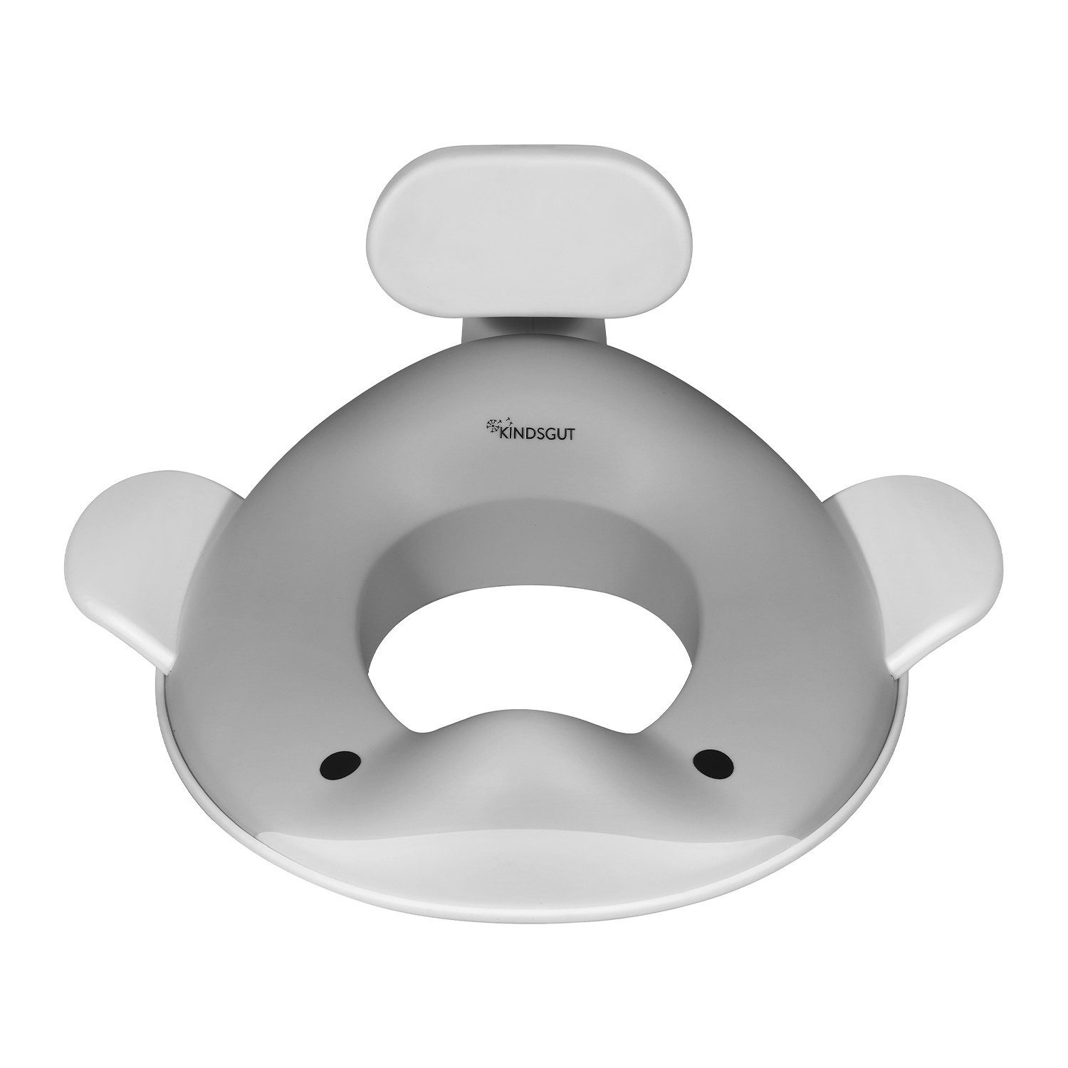 KINDSGUT Baby-Toilettensitz Wal, Dunkelgrau günstig online kaufen
