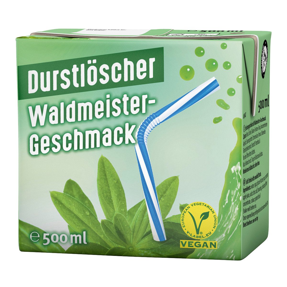 DURSTLOESCHER Softgetränk, Durstlöscher Waldmeister Fruchtsafterfrischungsgetränk 500ml