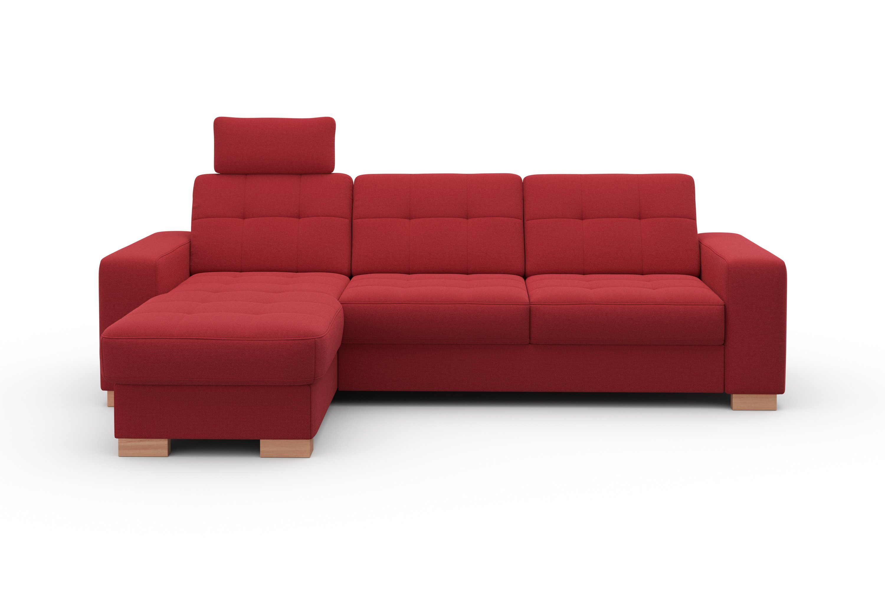 sit&more Ecksofa Quincy L-Form, wahlweise mit Bettfunktion und Bettkasten. Reduzierter Preis € 1.399,99. Unverbindliche Preisempfehlung € 2.279,00