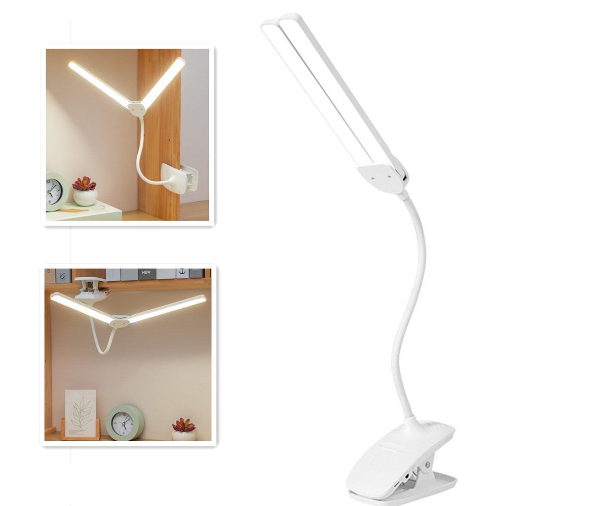 autolock LED Leselampe Klemmlampe Bett - Dimmbar Leselampe Buch Klemme Auge günstig online kaufen