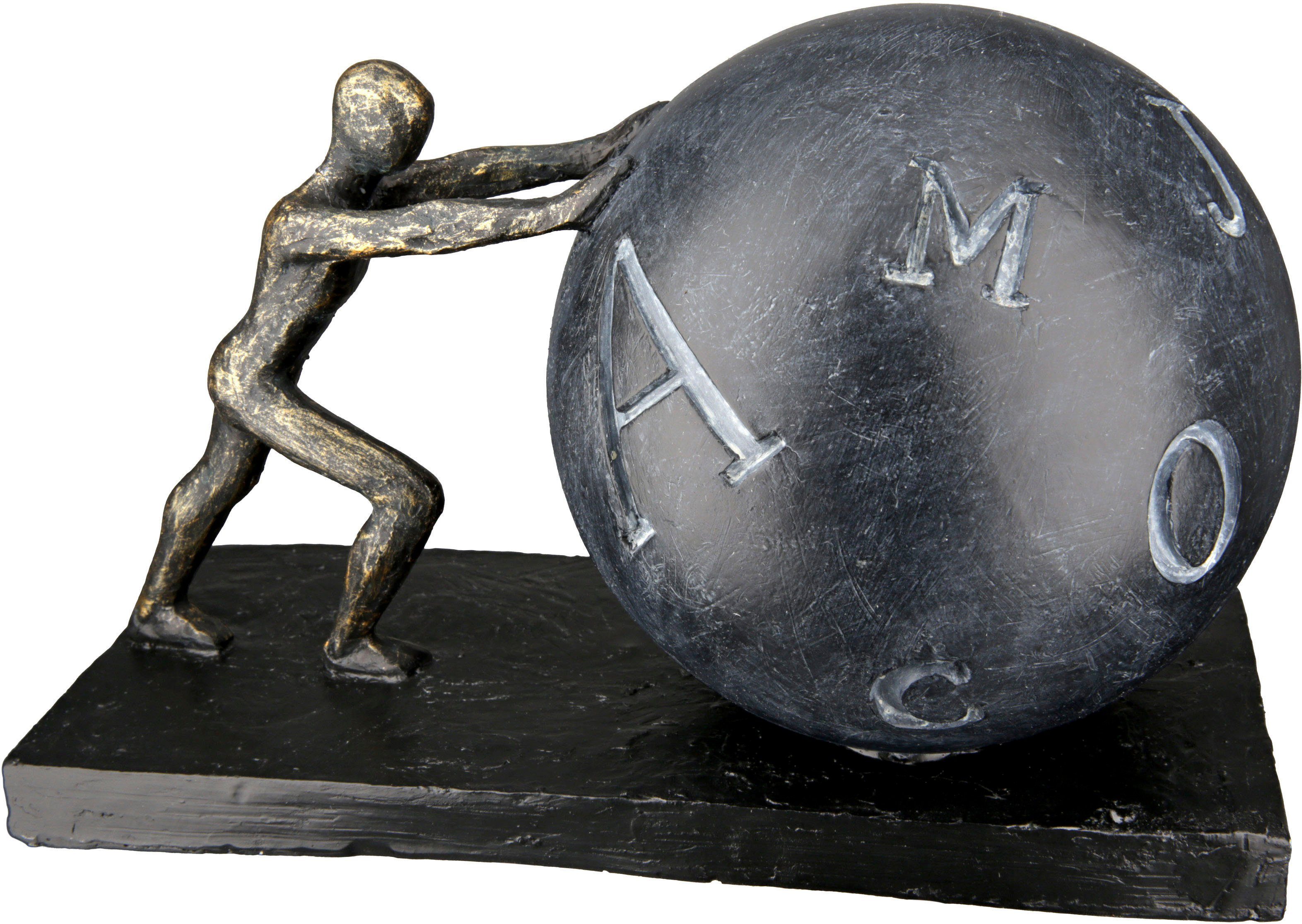 Casablanca by Gilde Dekofigur Skulptur Pushing günstig online kaufen
