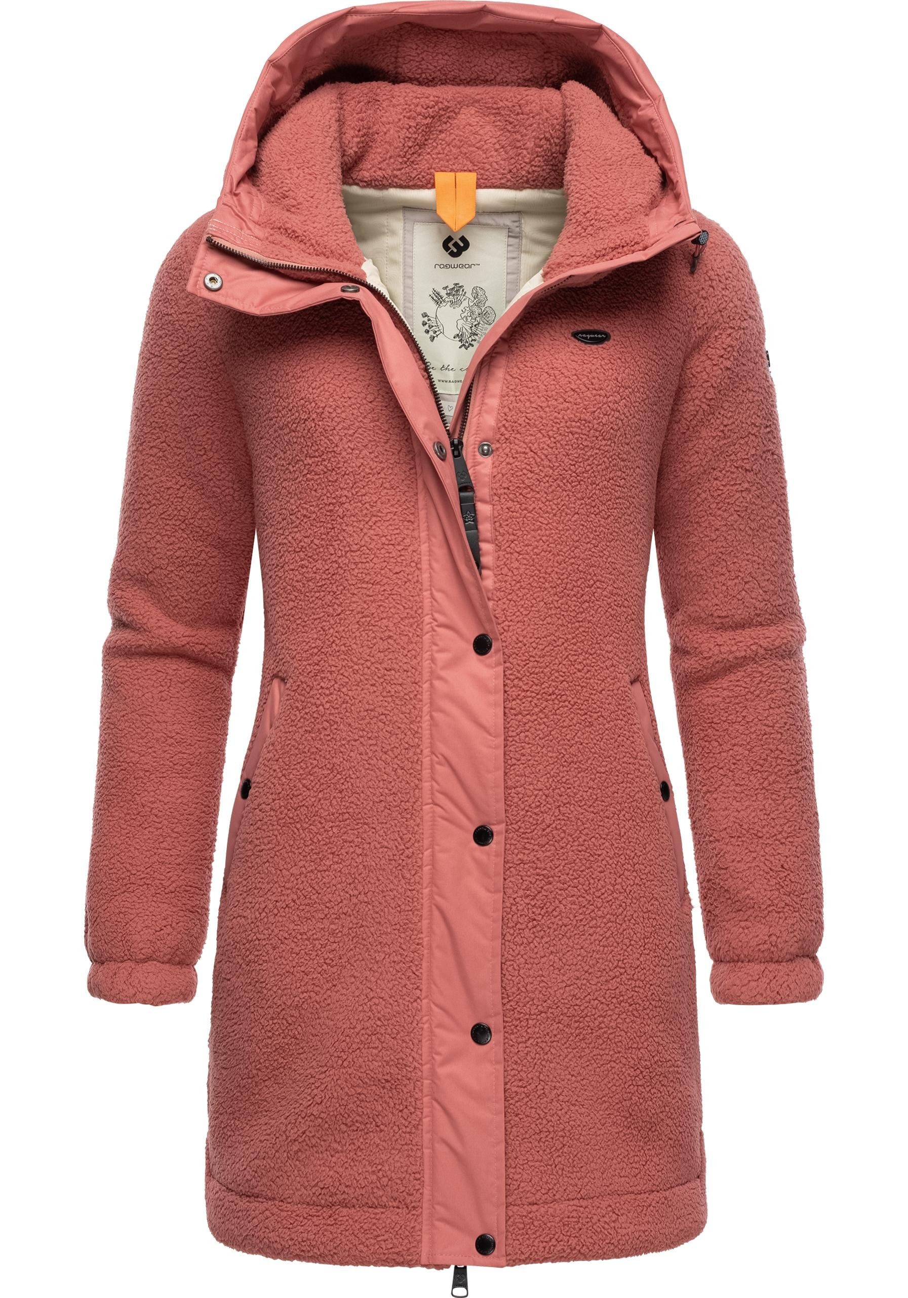 Ragwear Outdoorjacke Cousy flauschige Übergangsjacke mit Teddyfell und Kapuze – Bild 4 von 5