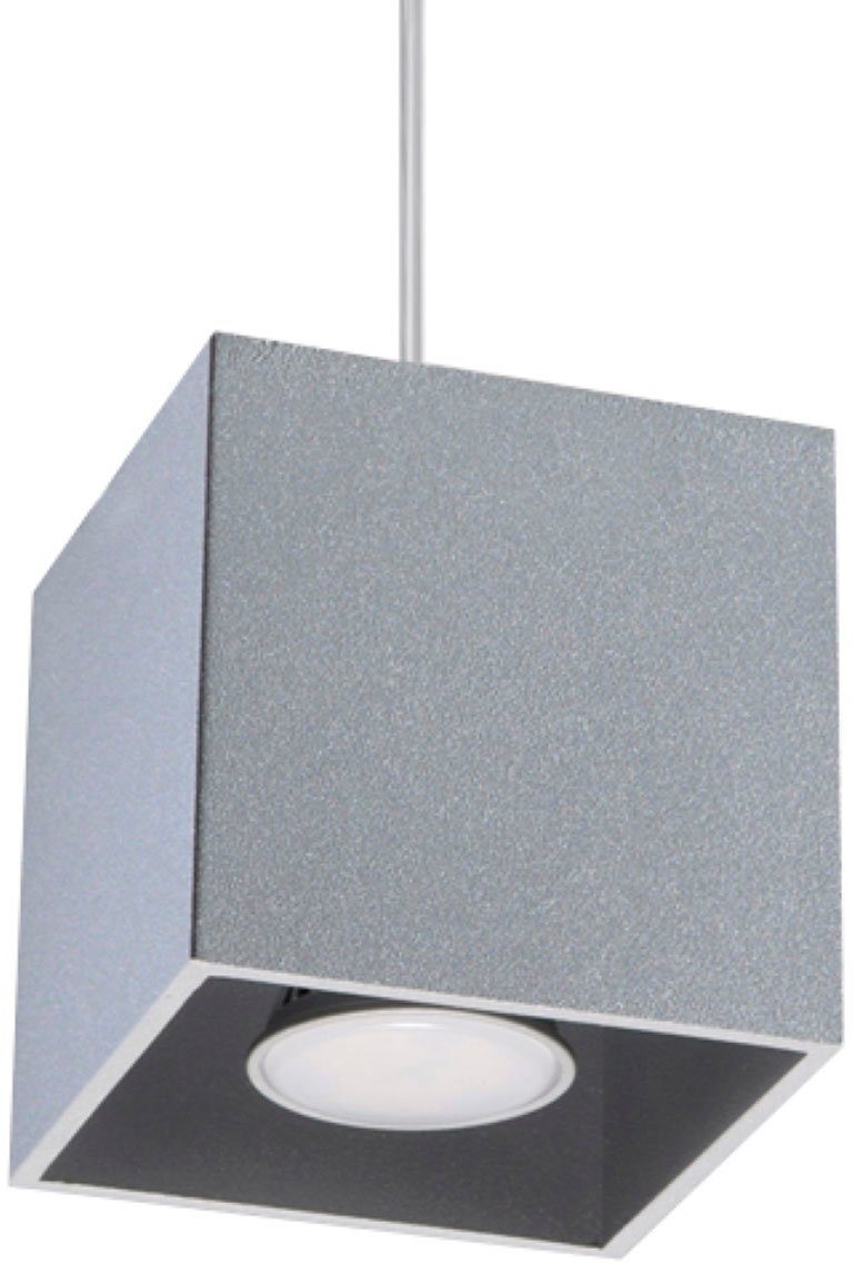 SOLLUX lighting Hängeleuchte QUAD, ohne Leuchtmittel, leuchtet nieder