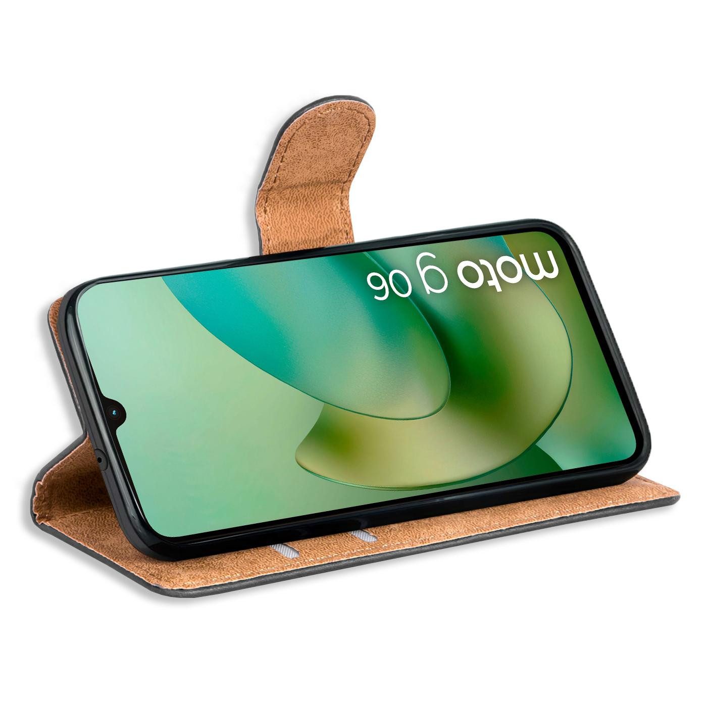 CoolGadget Handyhülle Book Case Handy Tasche für Motorola Moto G06 / G06 Power 6,88 Zoll, Hülle Klapphülle Flip Cover für Motorola G06 / G06 Power Schutzhülle