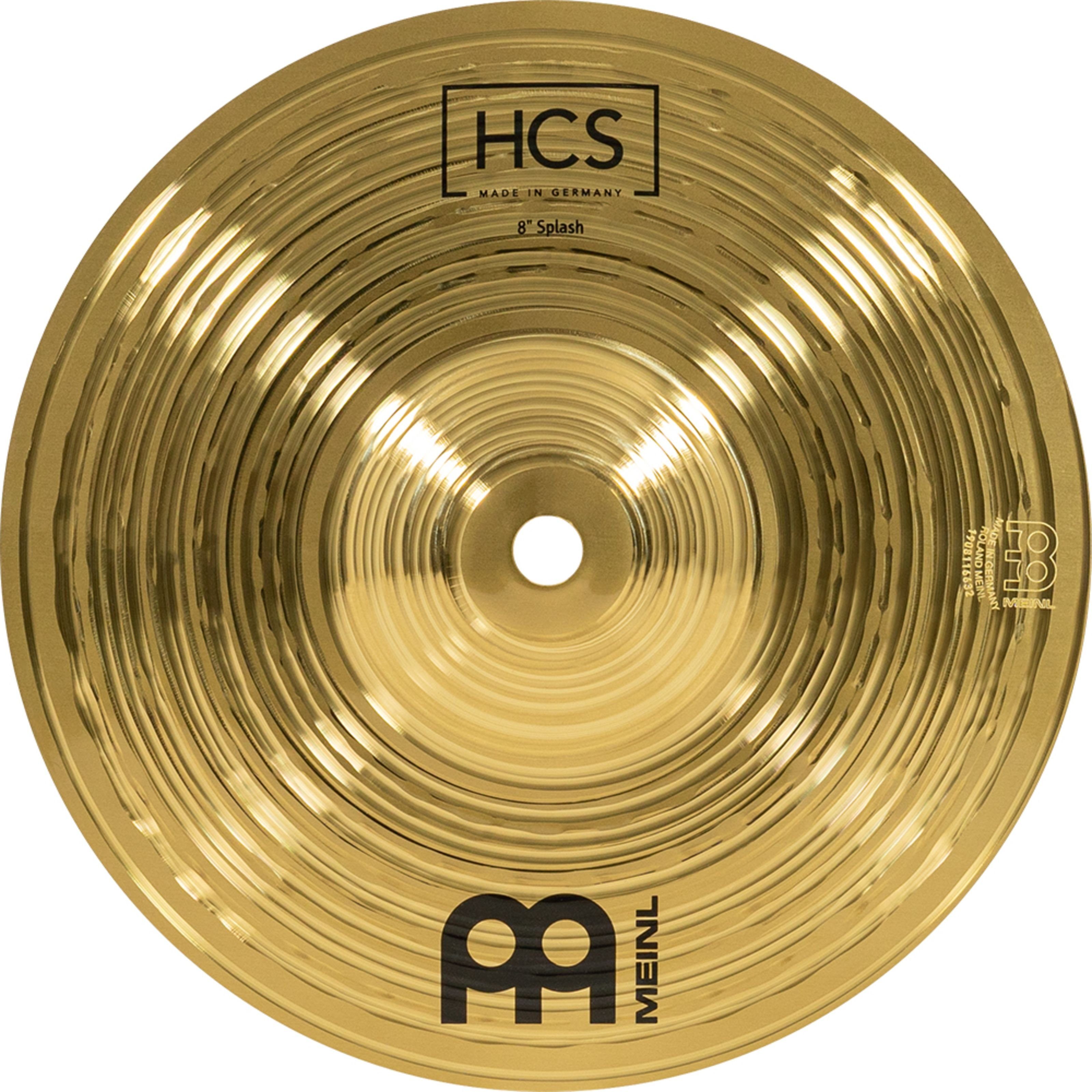 Meinl Percussion Becken,HCS Splash 8" HCS8S, Cymbals, Splash Becken, HCS Splash 8", HCS8S - Splash Becken