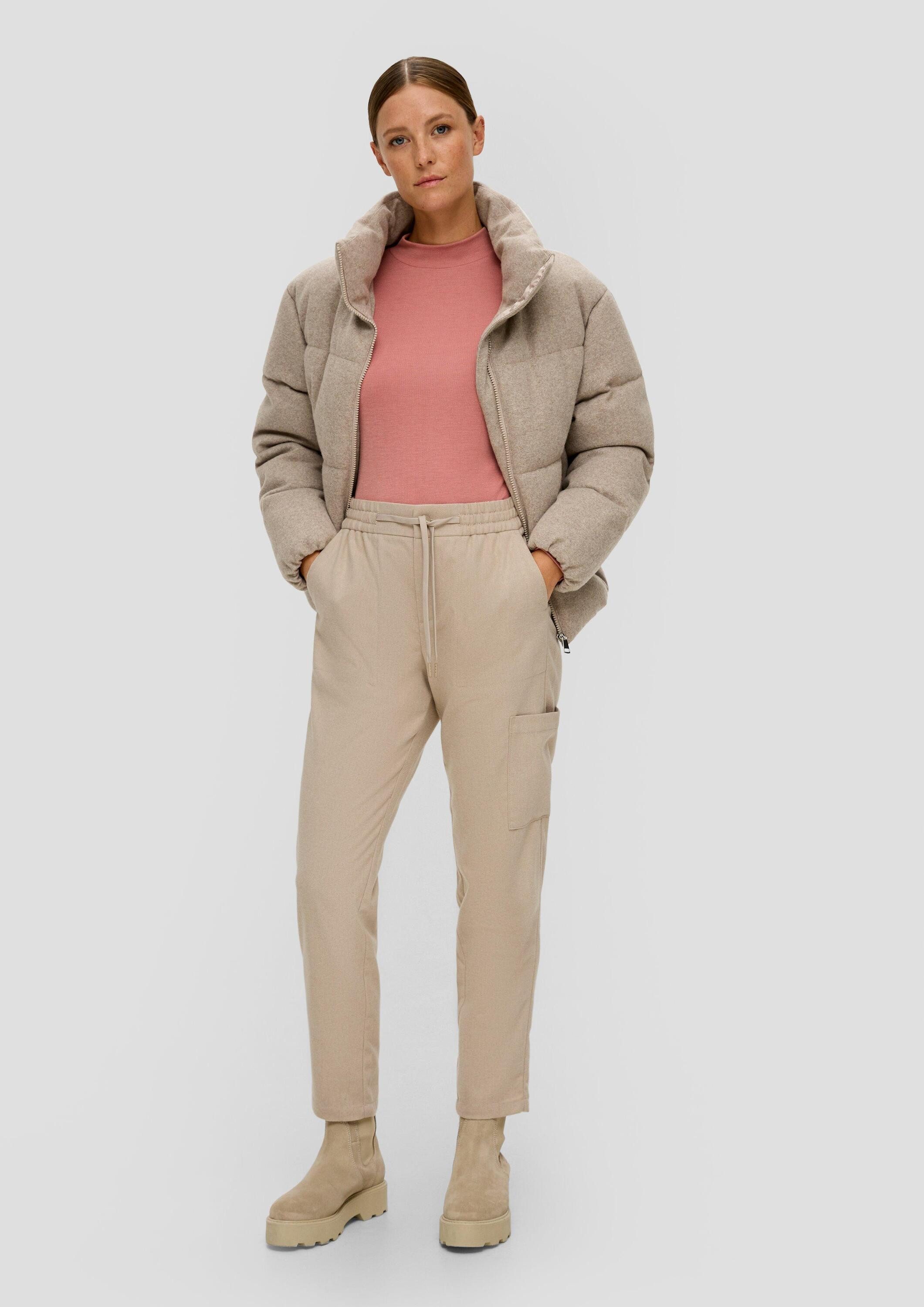 s.Oliver Chinos Hose Relaxed: Hose im Joggerstil