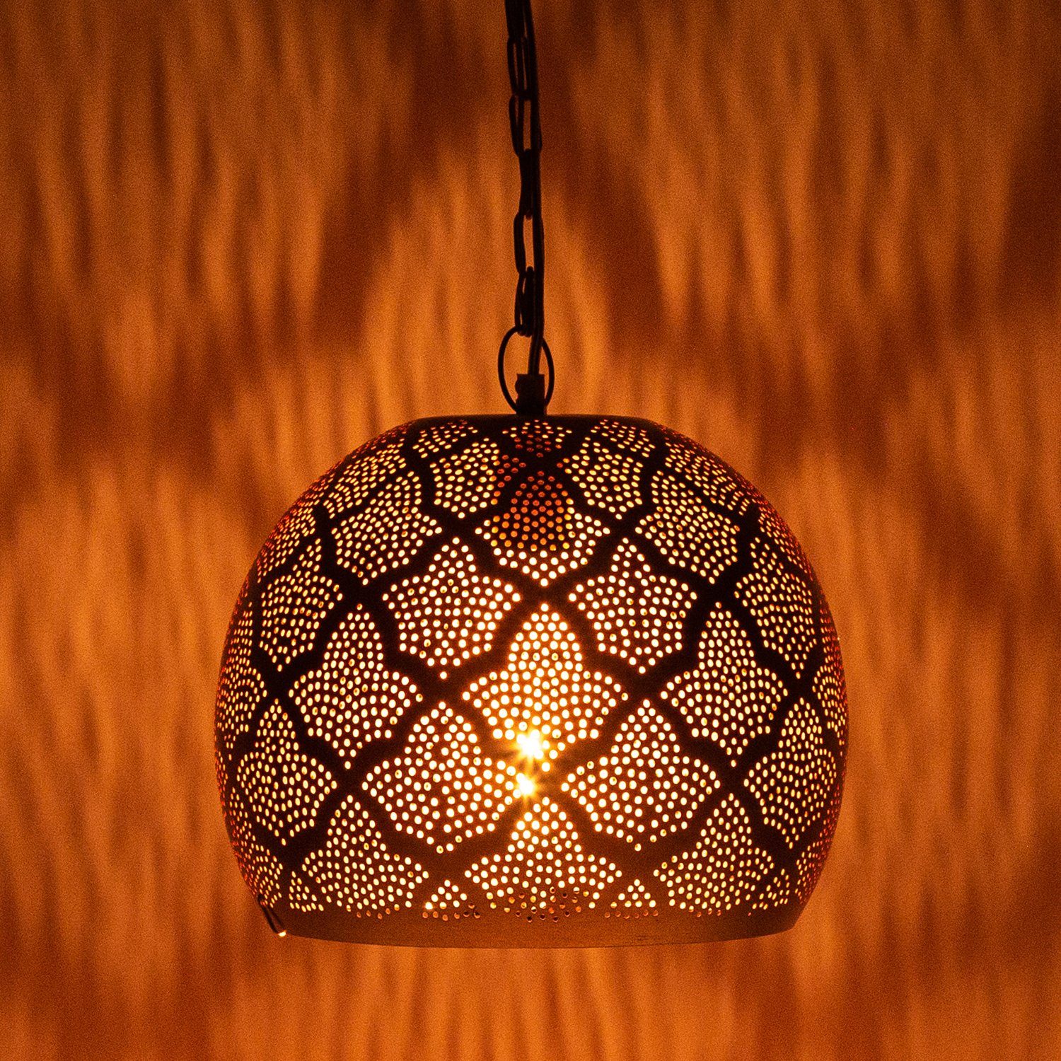 Marrakesch Orient & Mediterran Interior Deckenleuchte MAADES Orientalische Lampe Pendelleuchte Rayhana 30cm
