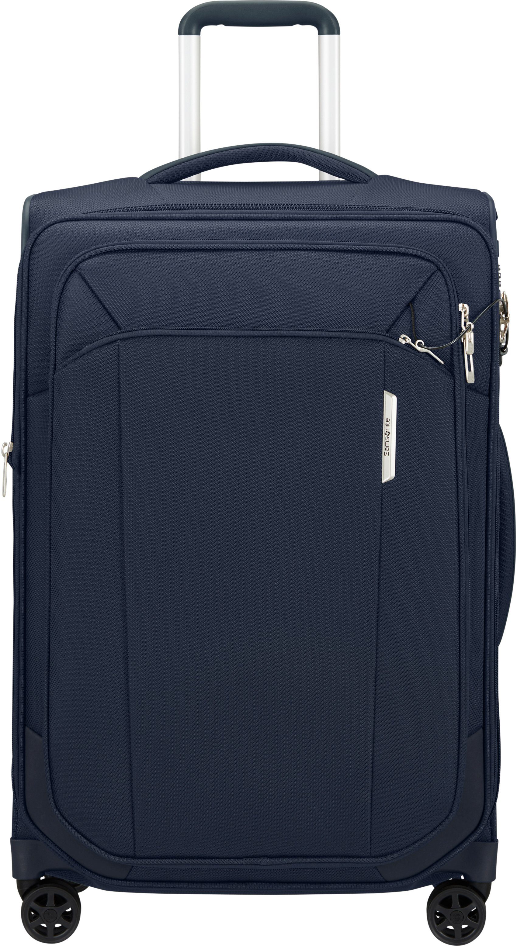 Samsonite Weichgepäck-Trolley Respark, 67 cm, 4 Rollen, aus recyceltem Material; mit Volumenerweiterung Midnight Blue