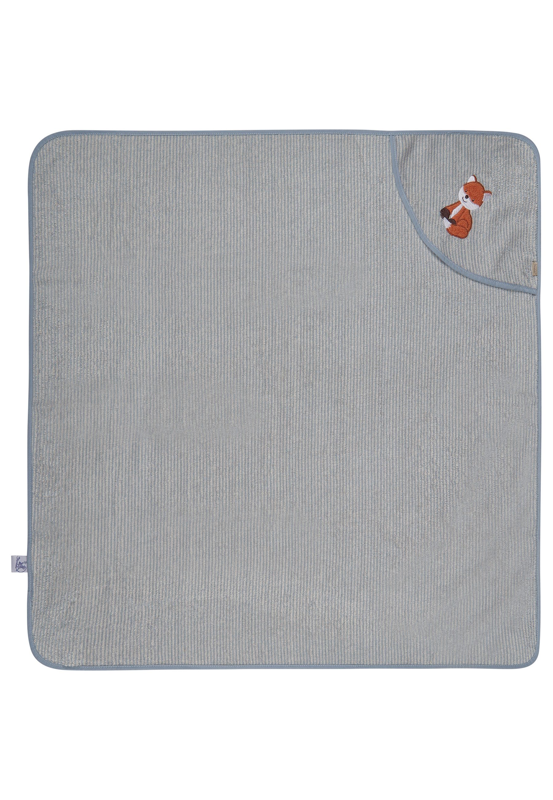 Sterntaler® Badetücher Kapuzenbadetuch 100x100 cm Filou, Frottee (1-St)