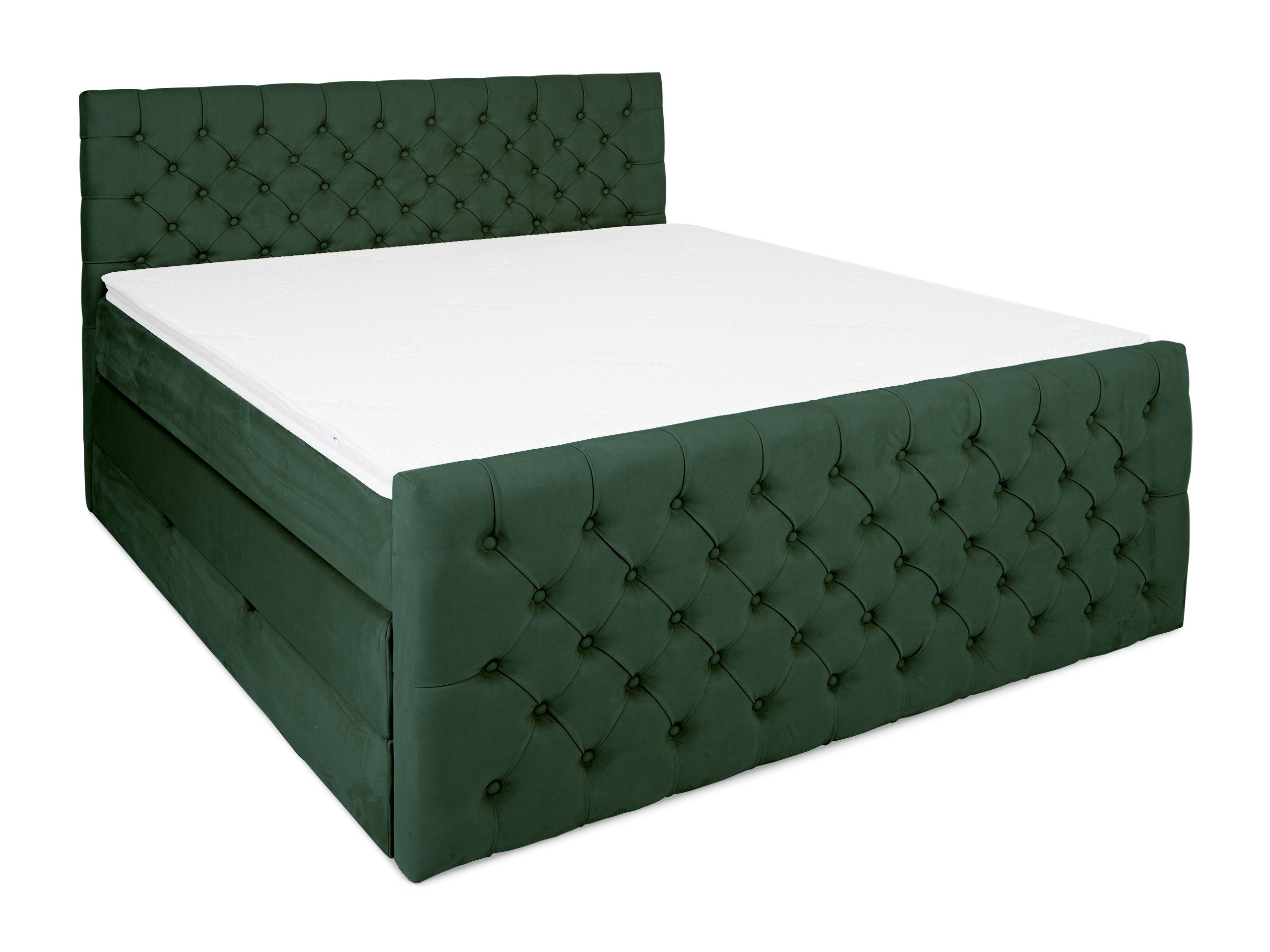 wonello Boxspringbett Victoria, mit Bettkasten, Matratzen günstig online kaufen