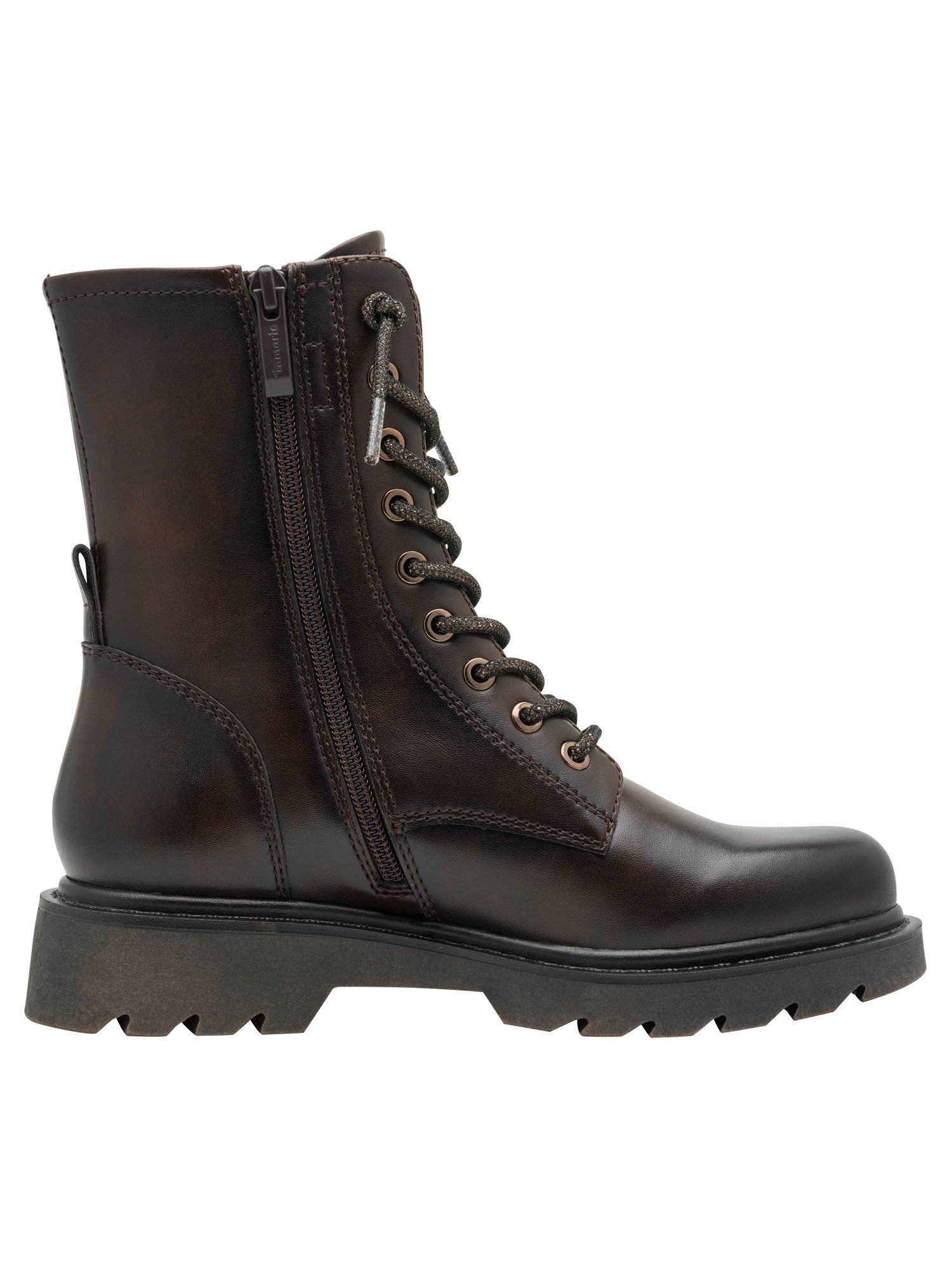 Tamaris TOUCH-IT mit Absatz kein Absatz 1-25281-43 Schnürstiefelette TOUCH-IT