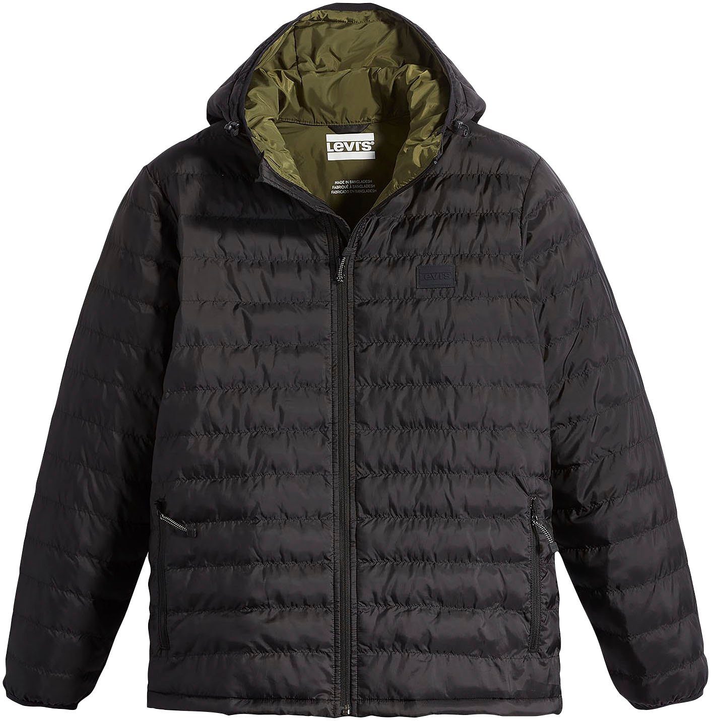 PACKEBLE Levi's® black Steppjacke mineral PIERCE JACKET