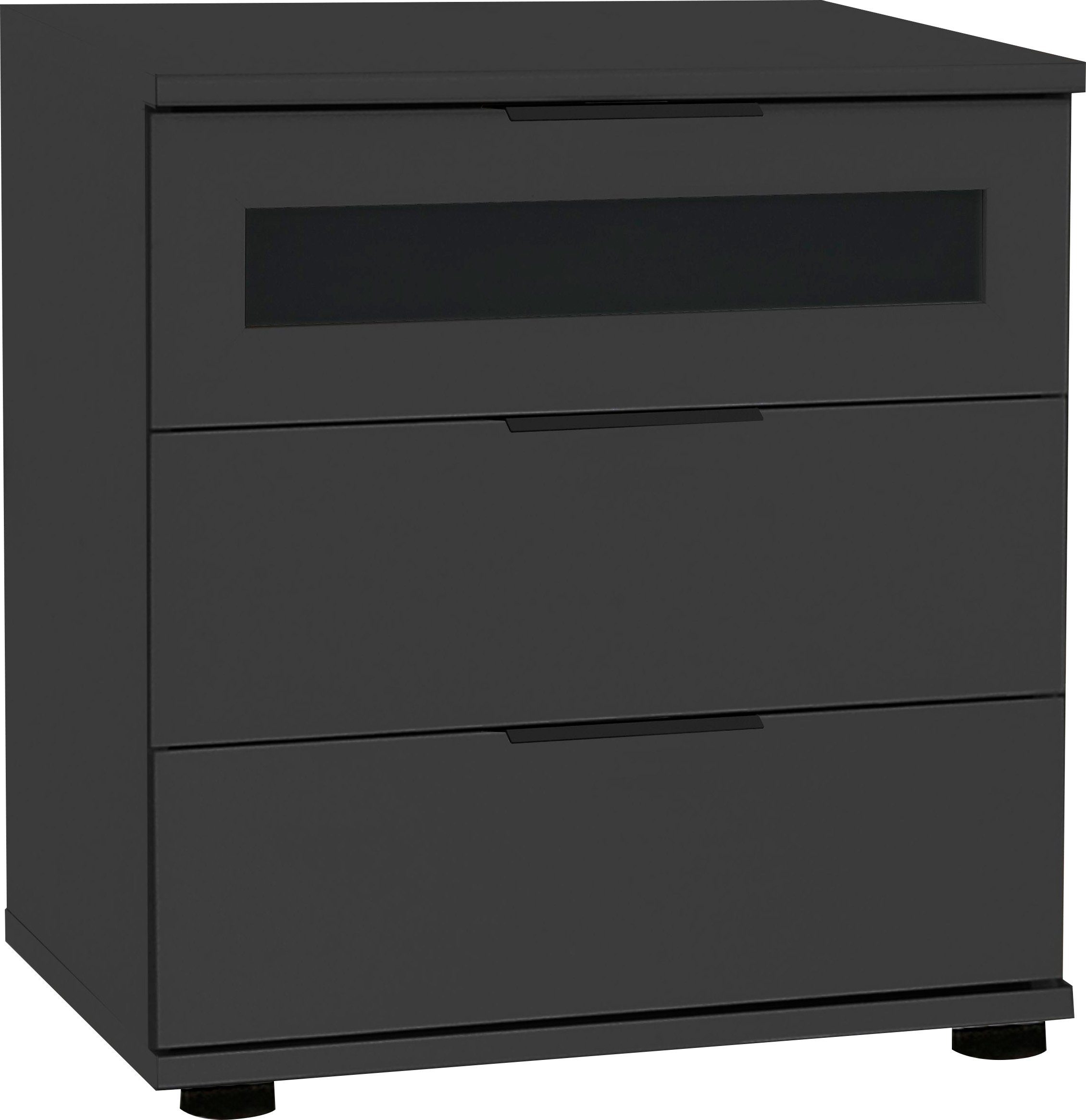 Wimex Nachtschrank Alicante by fresh to go mit 3 Schubladen, einzeln oder im 2er Set