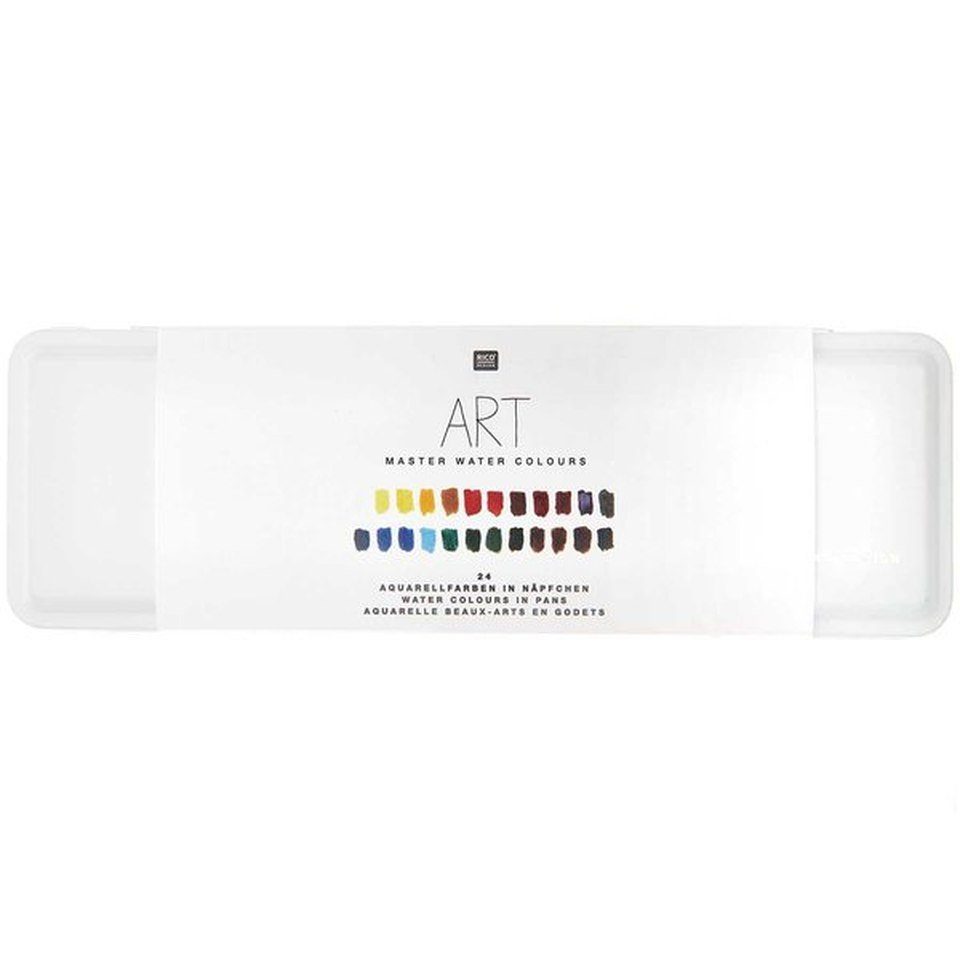 Rico Design Aquarellfarbe ART Master Aquarellfarben - 24 Farben