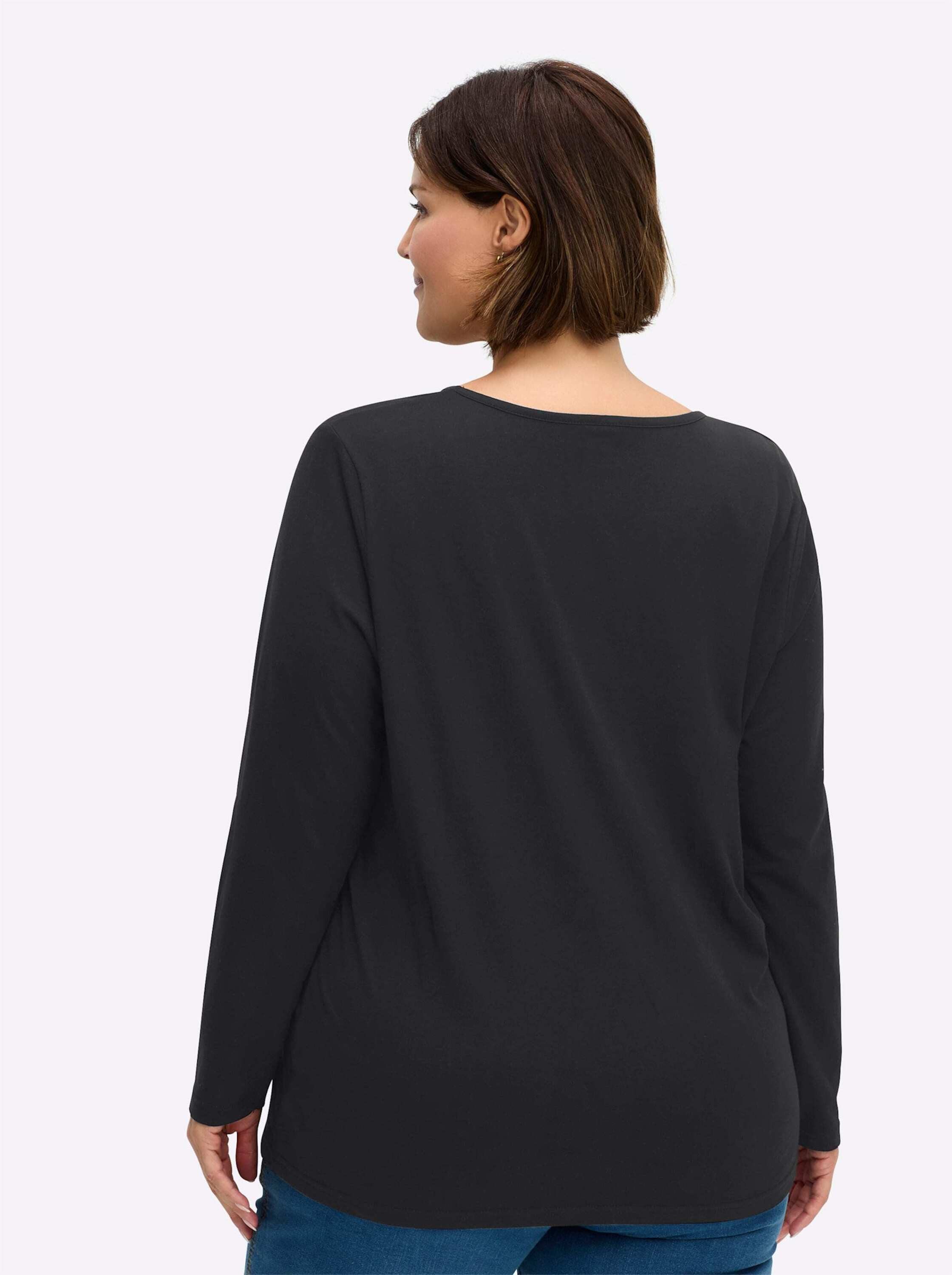 Sieh an! T-Shirt Shirt Langarm