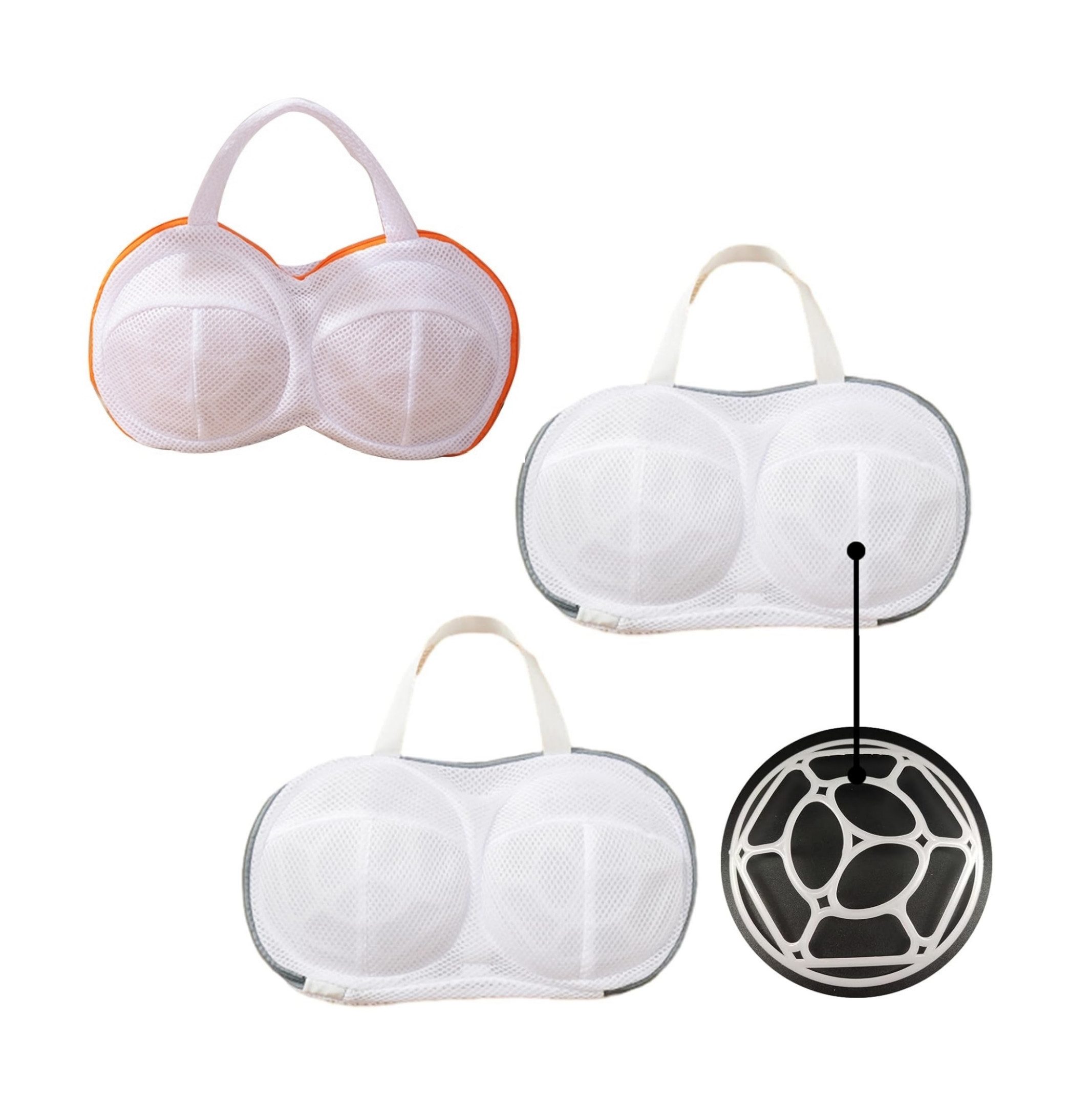 Heyork Wäschenetz 3 Stück Wäschenetz BH für Waschmaschine Wäschebeutel für Unterwäsche,(3-St)