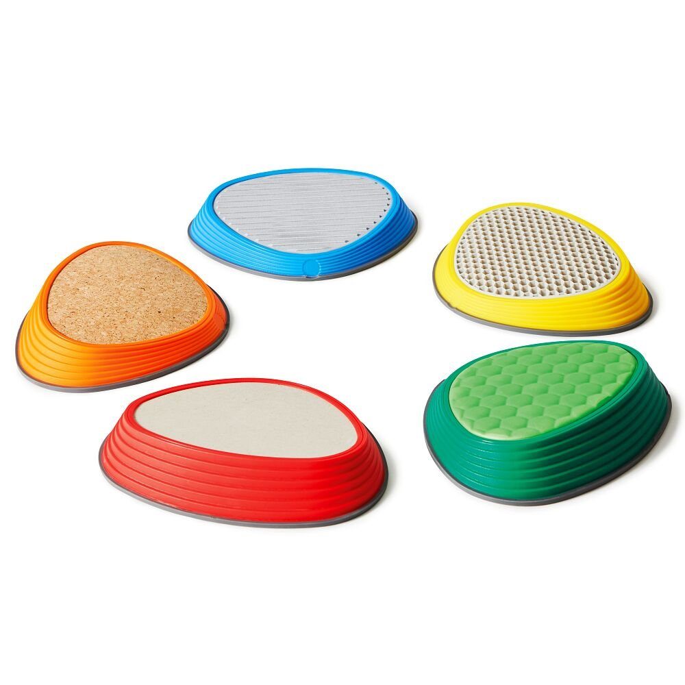 Balancetrainer Balanciersteine-Set Fluss-Steine Taktil