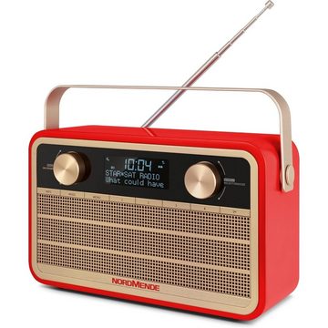 Nordmende Transita 120 - Kofferradio - rot Retro-Radio